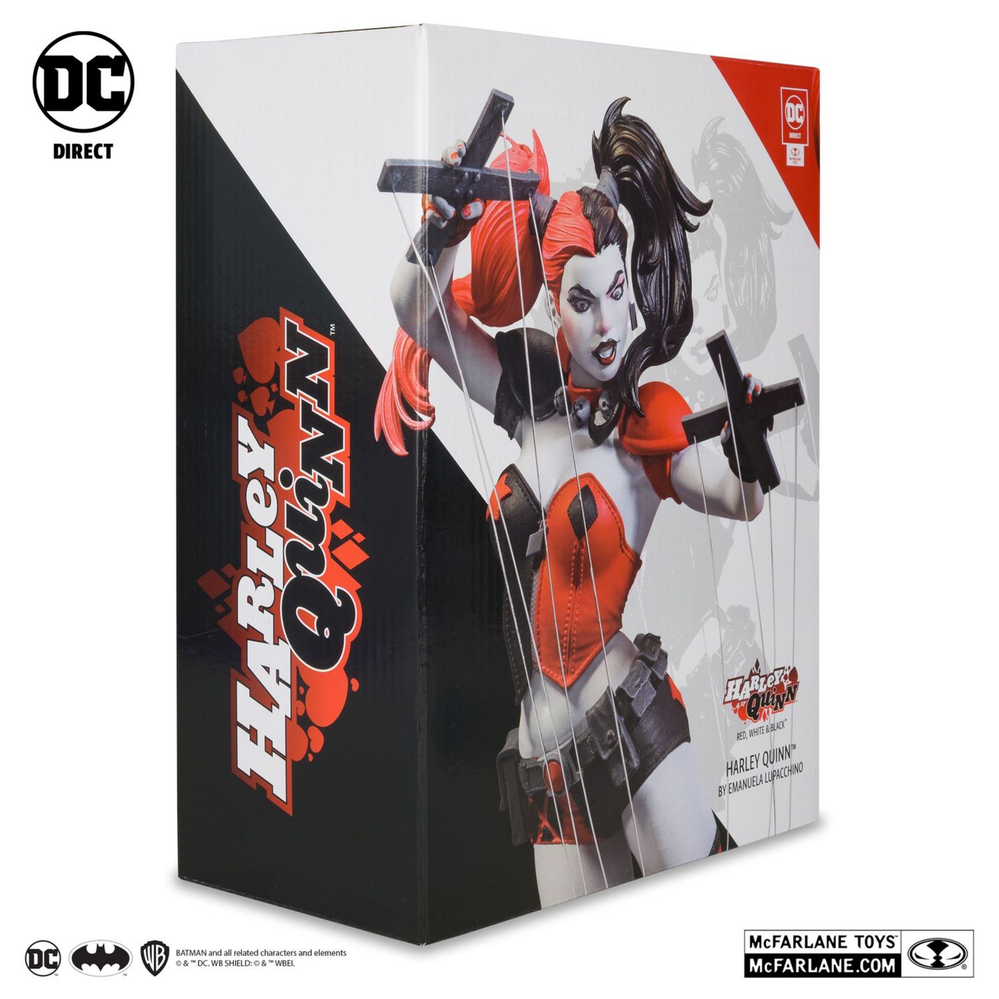 Voir la diapositive 12 : Statue en résine Harley Quinn de Guillem March - DC Comics