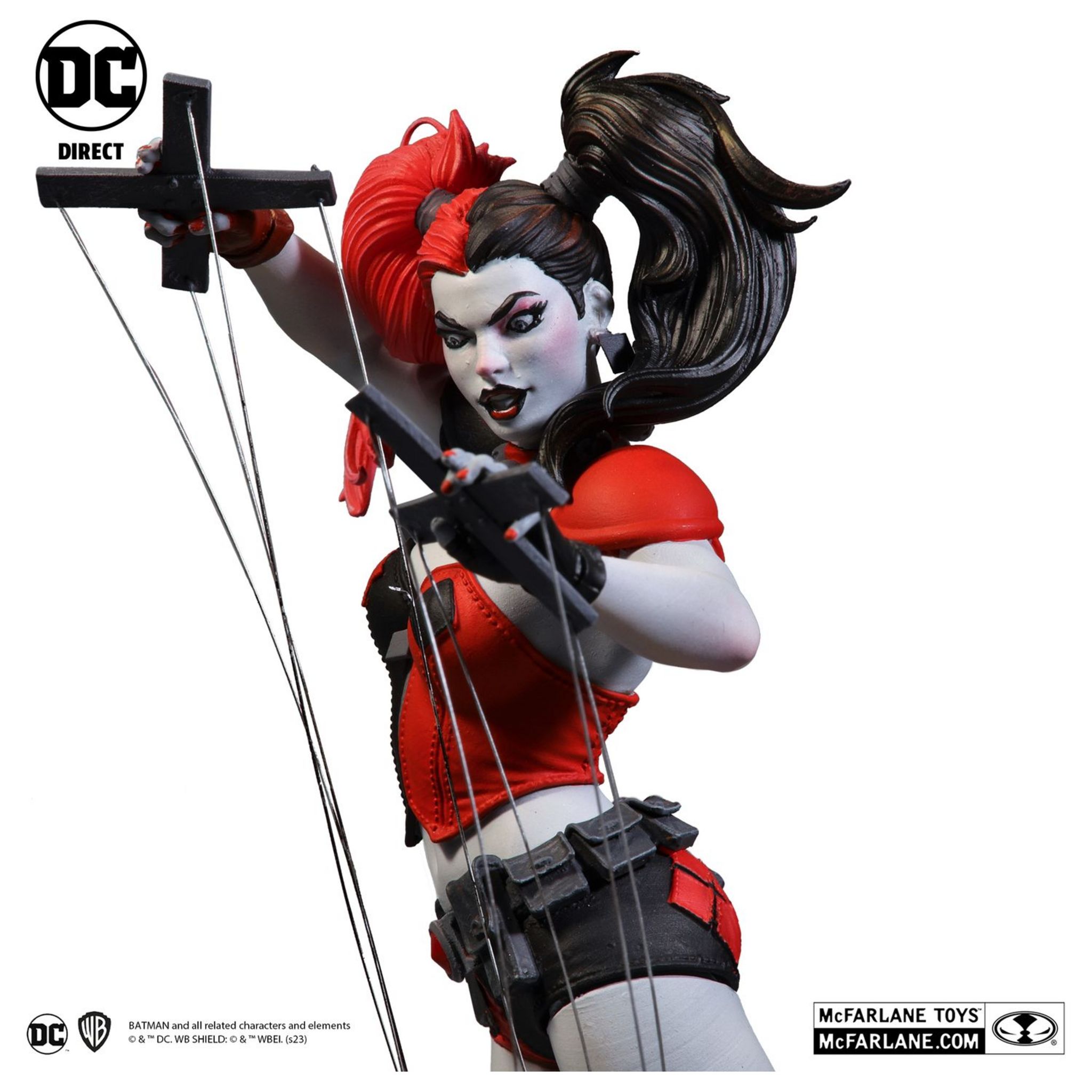 Voir la diapositive 13 : Statue en résine Harley Quinn de Guillem March - DC Comics