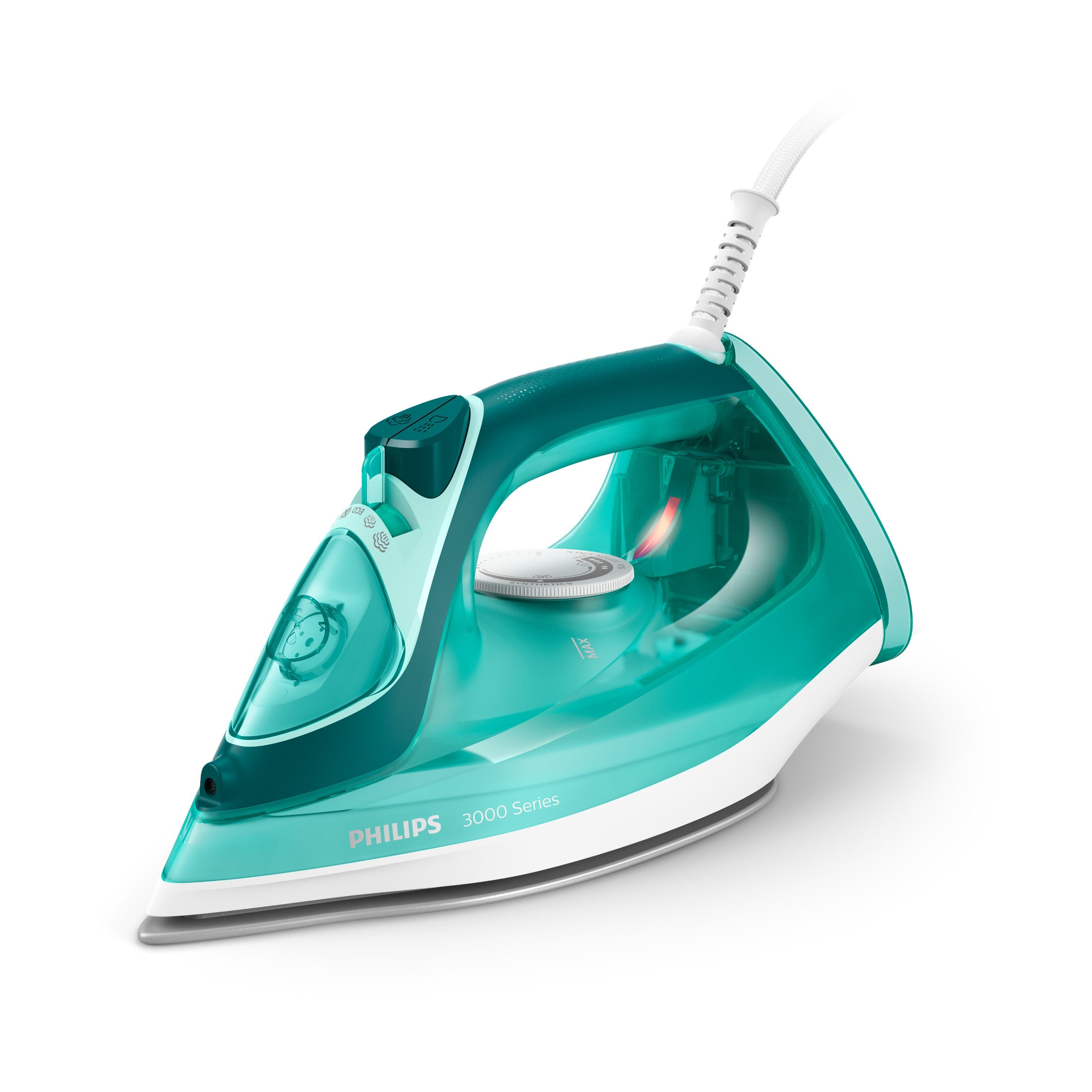 Voir la diapositive 2 : PHILIPS Fer à repasser DST3030/70 - Bleu