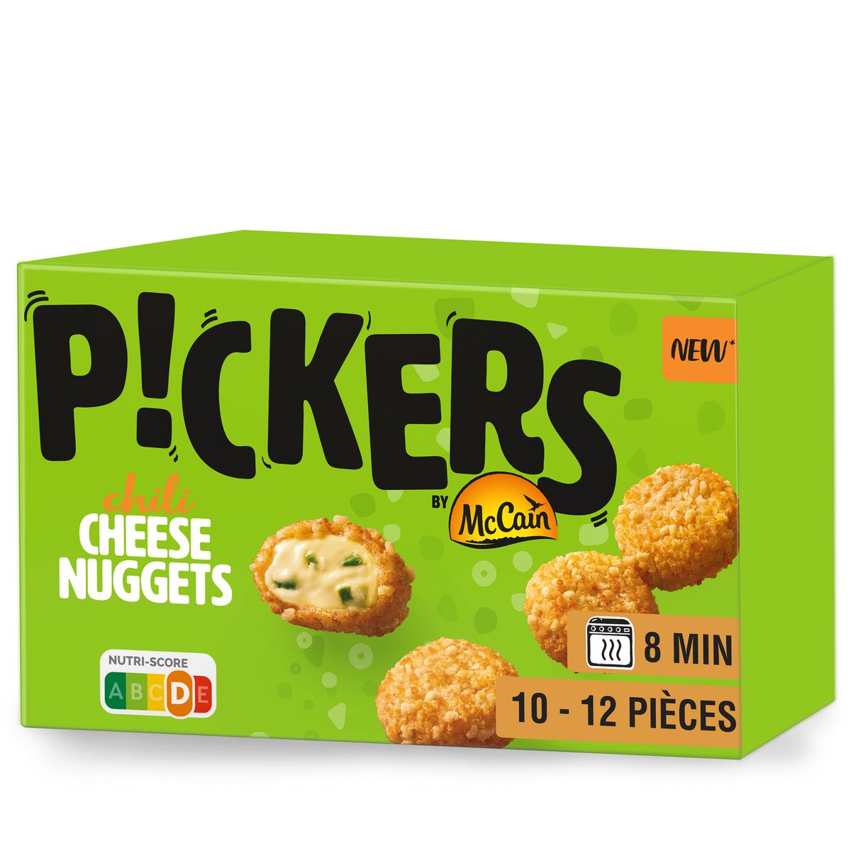 MCCAIN Pickers chili cheese nuggets 10-12 pièces 230g