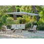 Voir la diapositive 1 : GARDENSTAR Salon de jardin - 5 places - Aluminium - Aspect bois