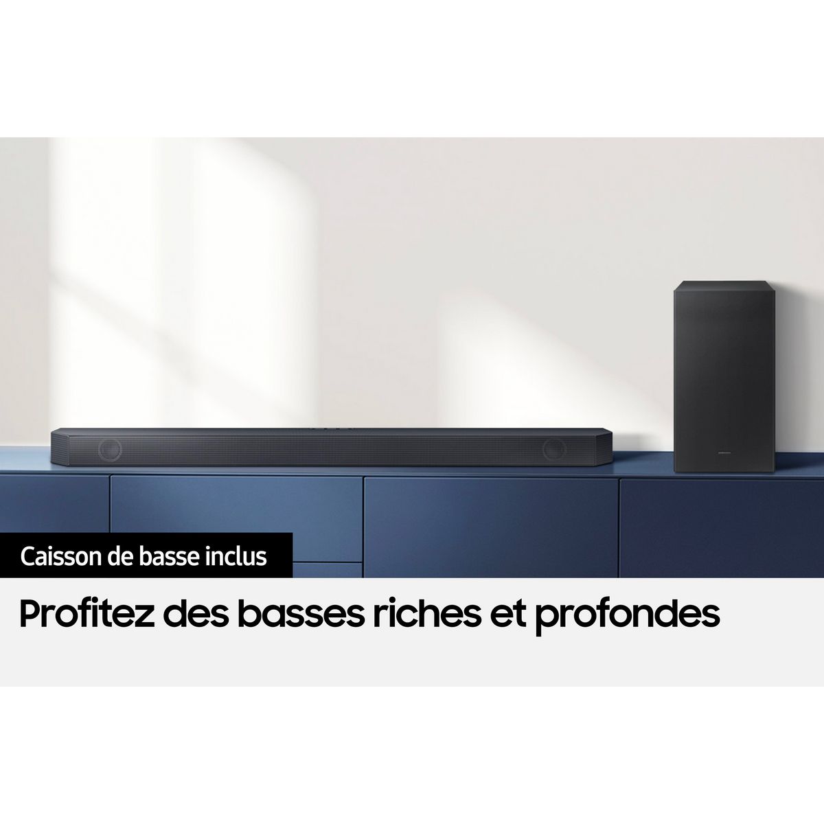SAMSUNG HW-Q600C Barre de son Dolby Atmos 3.1.2 avec caisson de basses sans fil