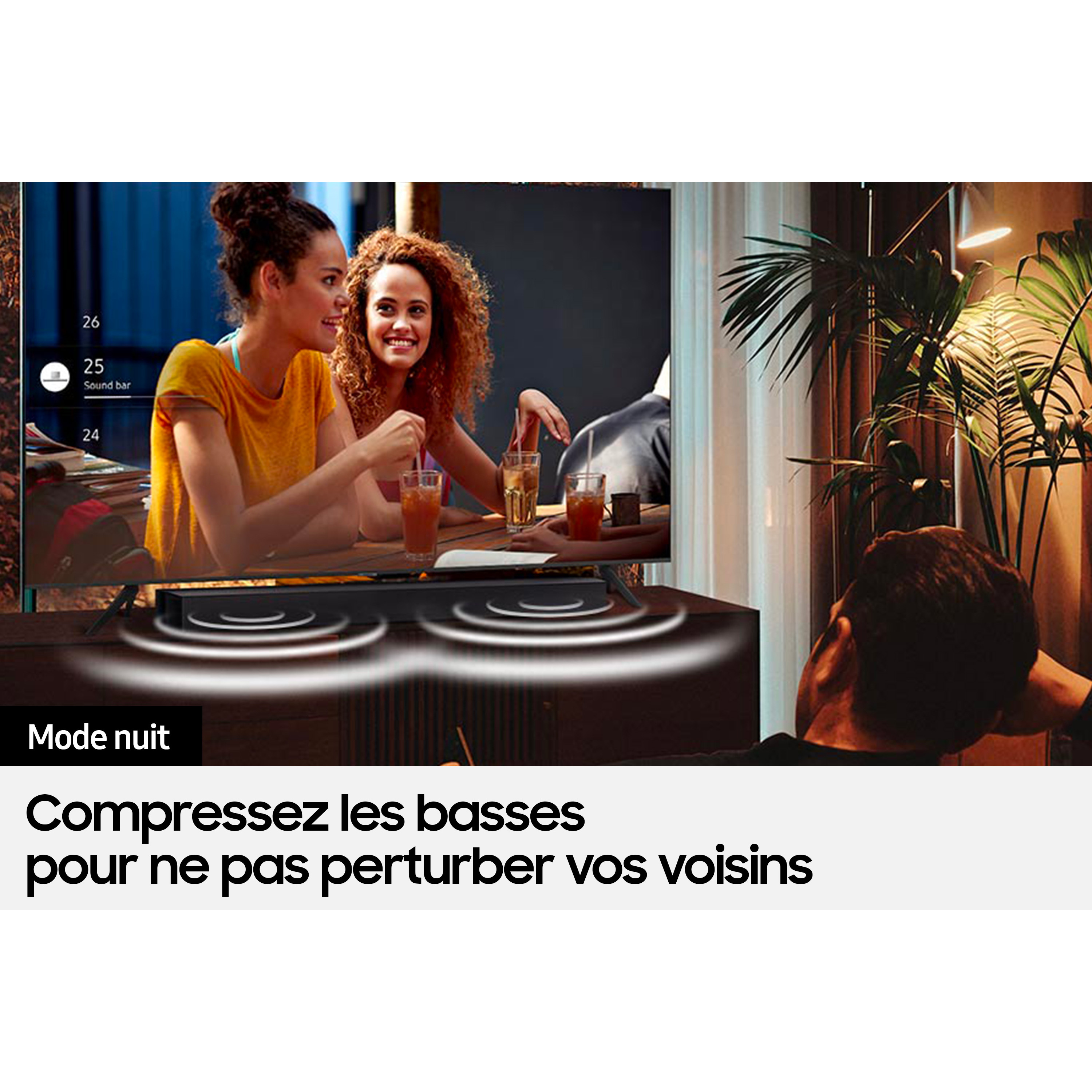 Voir la diapositive 9 : SAMSUNG Barre de son  HW-C450 DTS Virtual:X / Dolby 2Ch 2.1 avec caisson de basses sans fil