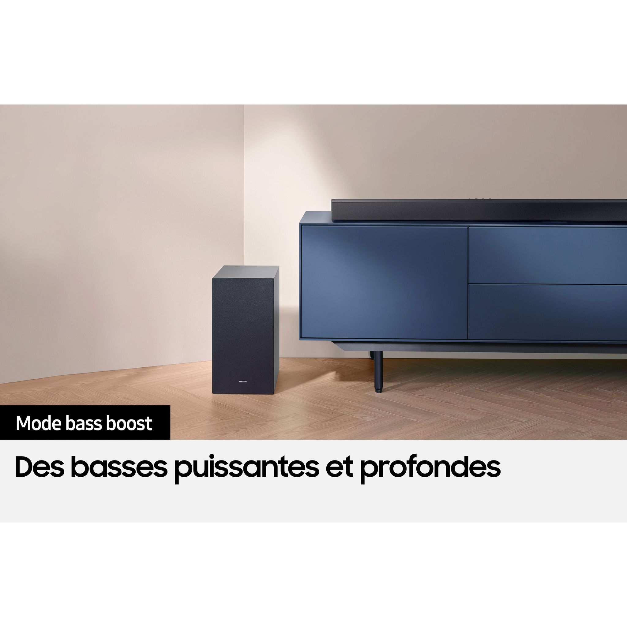 Voir la diapositive 11 : SAMSUNG Barre de son  HW-C450 DTS Virtual:X / Dolby 2Ch 2.1 avec caisson de basses sans fil