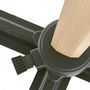 Voir la diapositive 4 : GARDENSTAR Parasol carré suspendu - Aluminium - 3x4xH2.67m - Marron