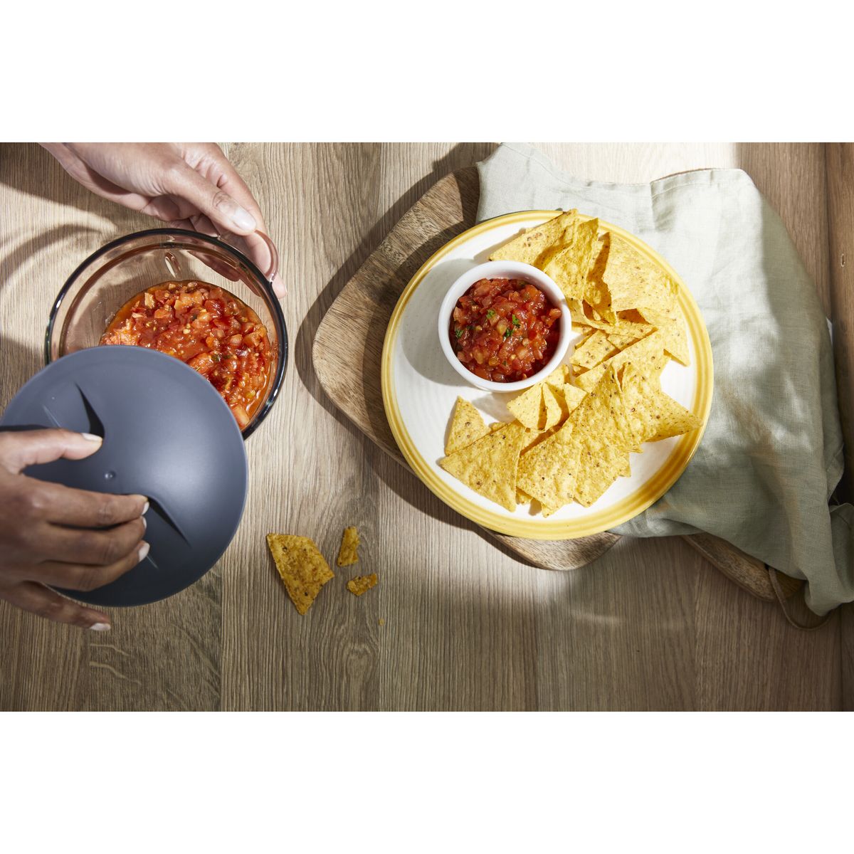 KENWOOD Mini hachoir électrique CHP62.400SI - Gris