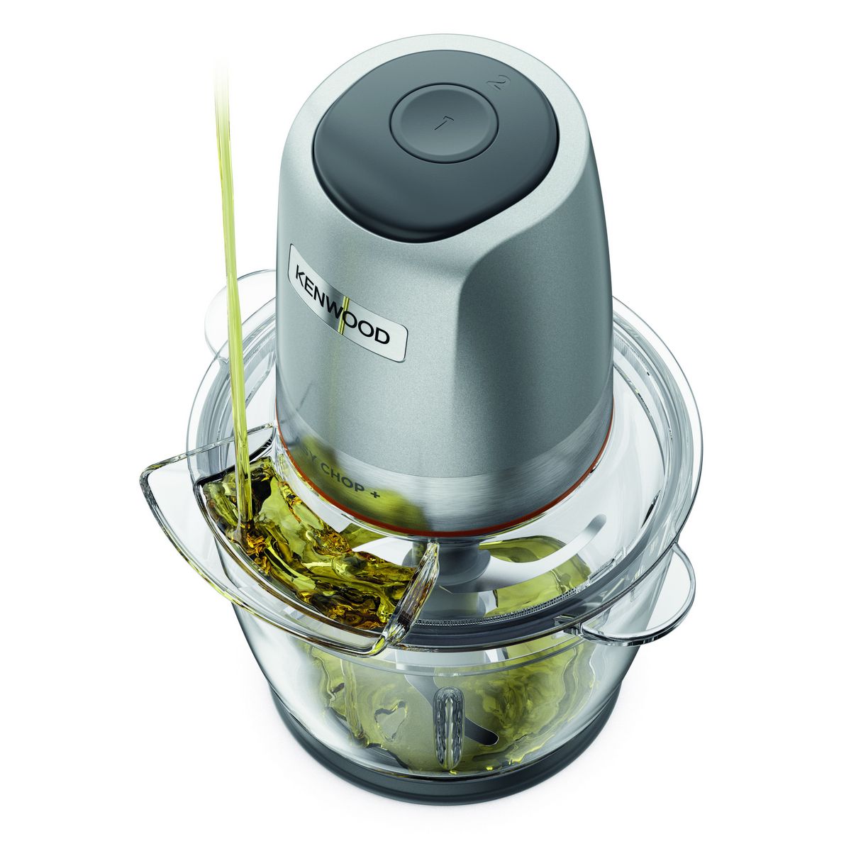 KENWOOD Mini hachoir électrique CHP62.400SI - Gris