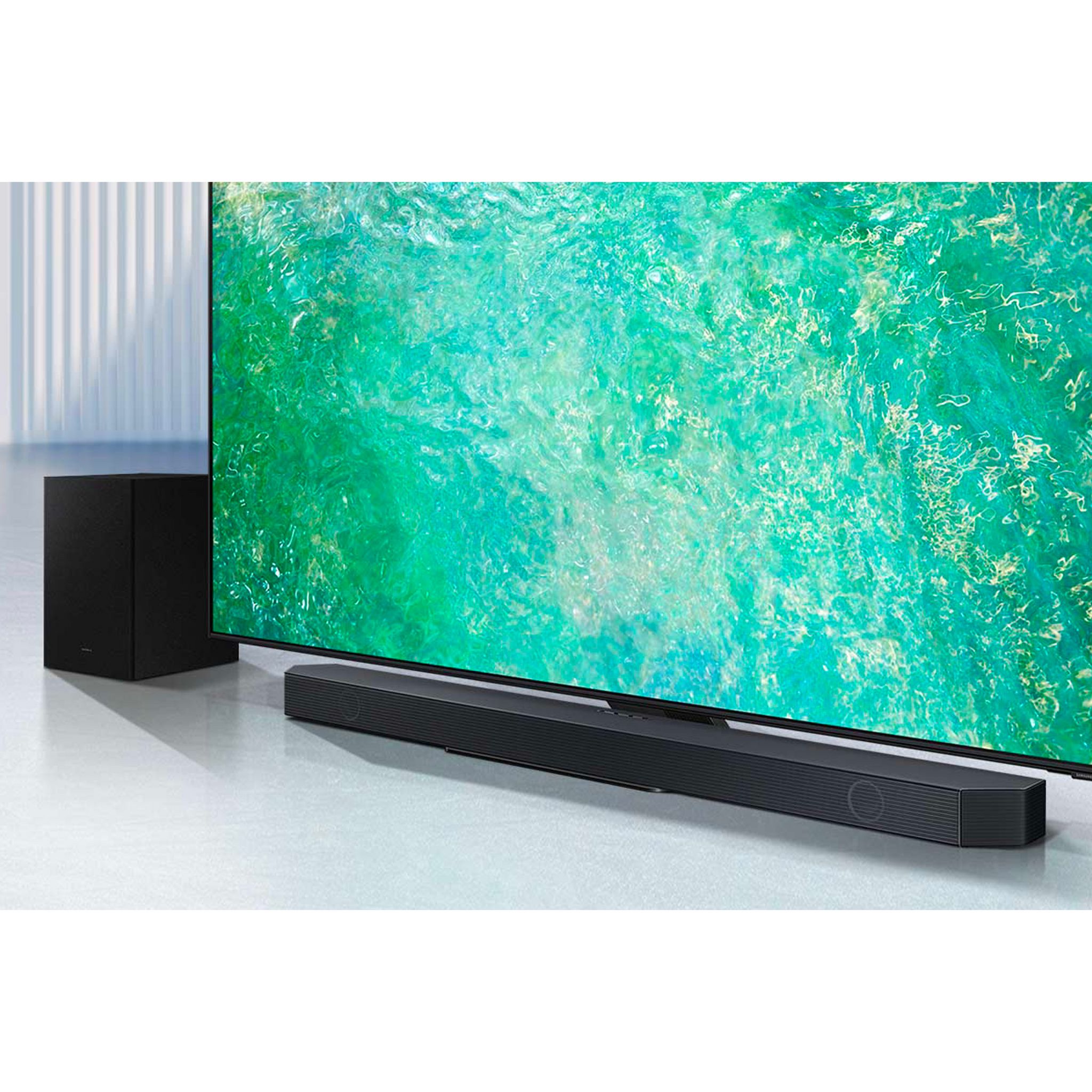 Voir la diapositive 6 : SAMSUNG Barre de son HW-Q700C  Dolby Atmos 3.1.2 avec caisson de basses sans fil