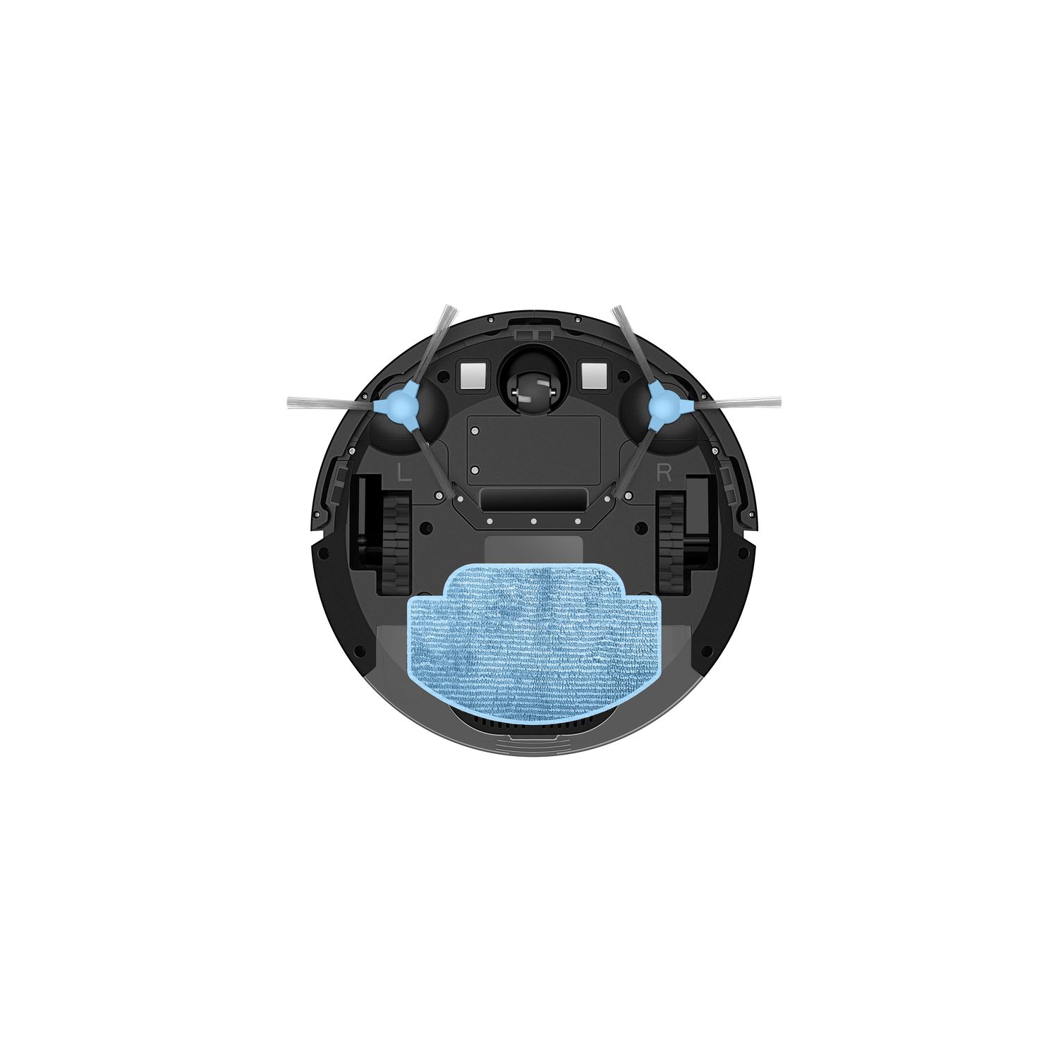Voir la diapositive 2 : QILIVE Aspirateur robot connecté Q5932 - Noir