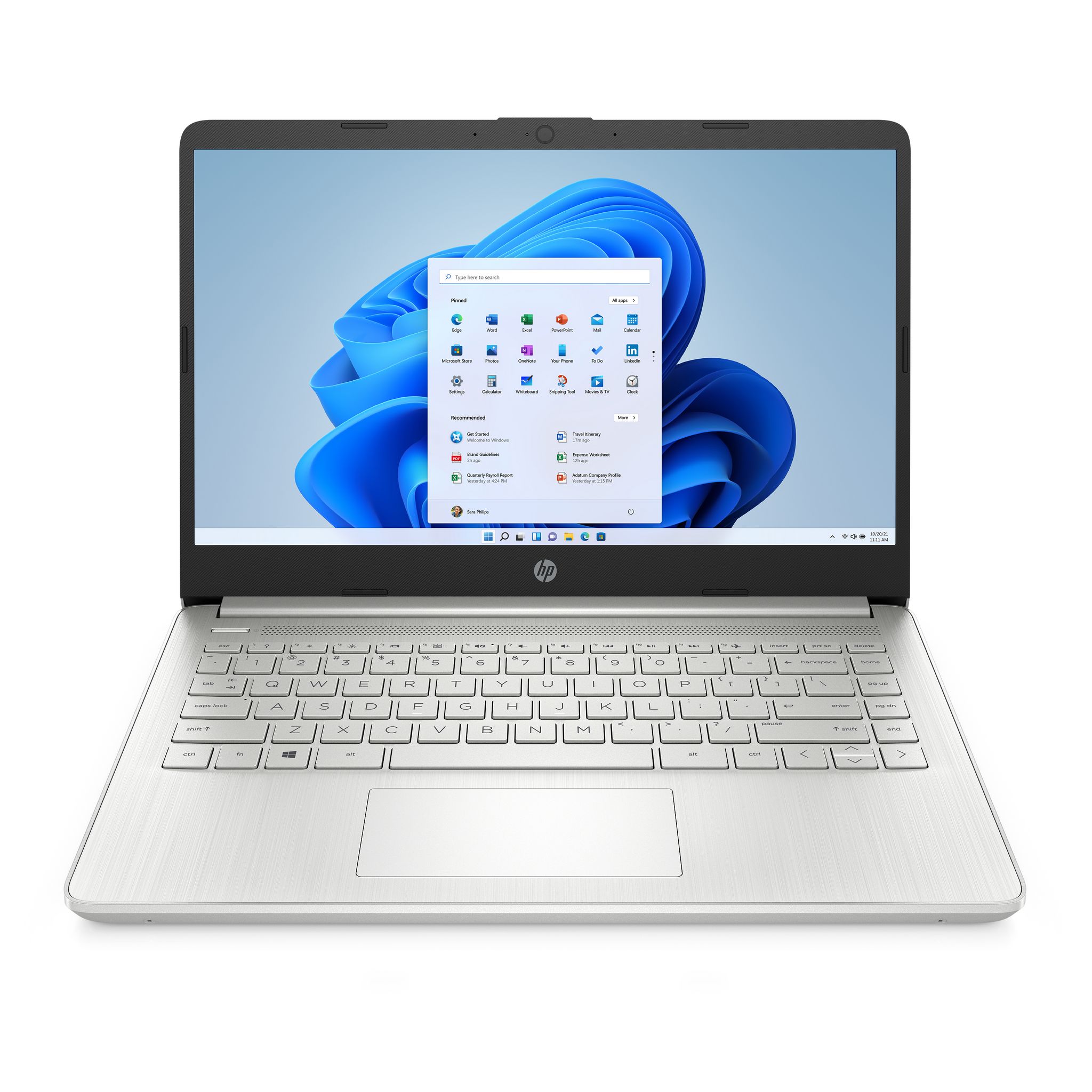Voir la diapositive 1 : HP Ordinateur portable 14S-FQ1059NF