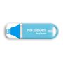 Voir la diapositive 2 : KEYOUEST Clé USB 32GO SURLIGNEUR - Bleu