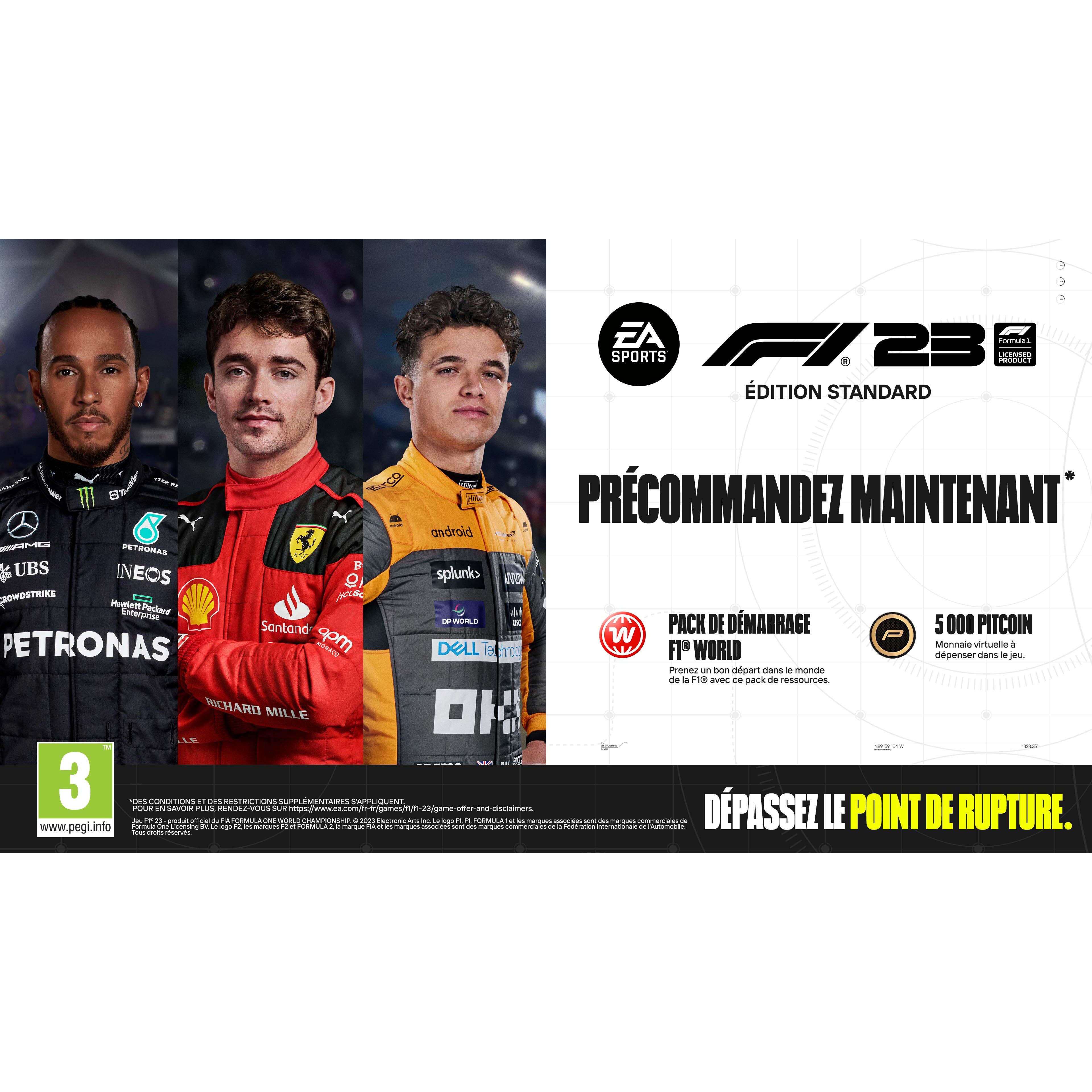 Voir la diapositive 3 : F1 23 PS5