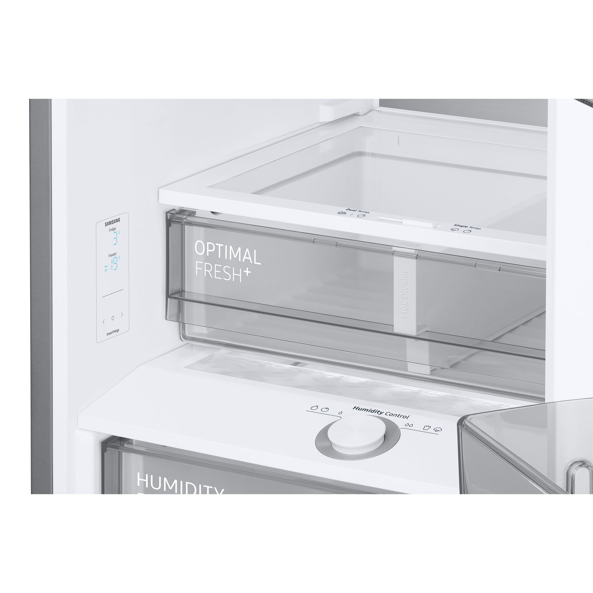 Voir la diapositive 3 : SAMSUNG Réfrigérateur combiné RB38C7B5DS9, 390 L, Froid ventilé No Frost, D