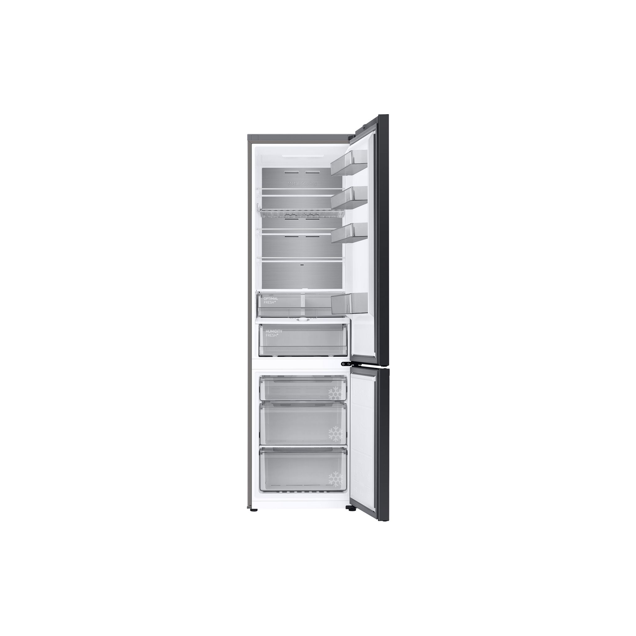 Voir la diapositive 7 : SAMSUNG Réfrigérateur combiné RB38C7B5DS9, 390 L, Froid ventilé No Frost, D