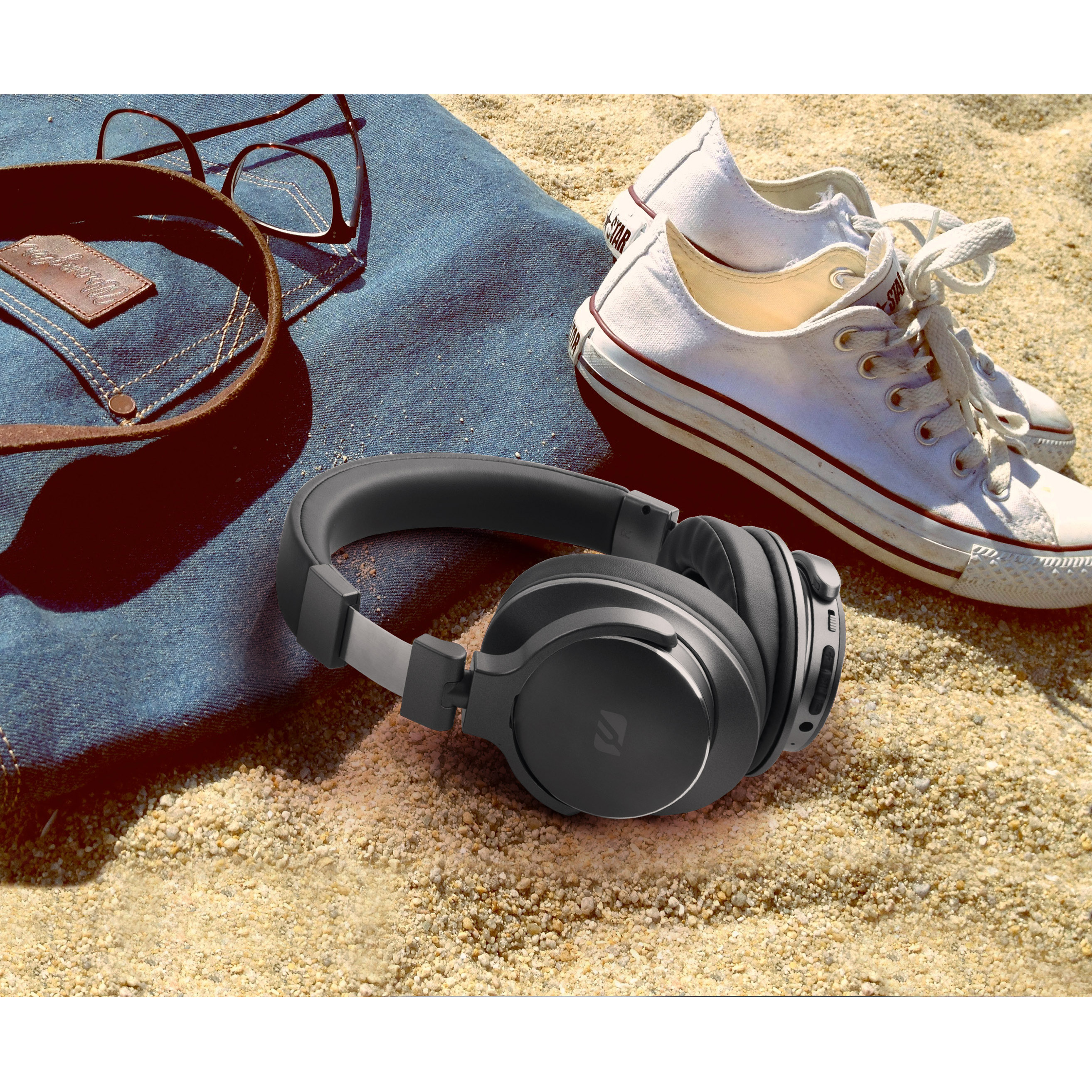 Voir la diapositive 3 : MUSE Casque M-278 FB - Noir