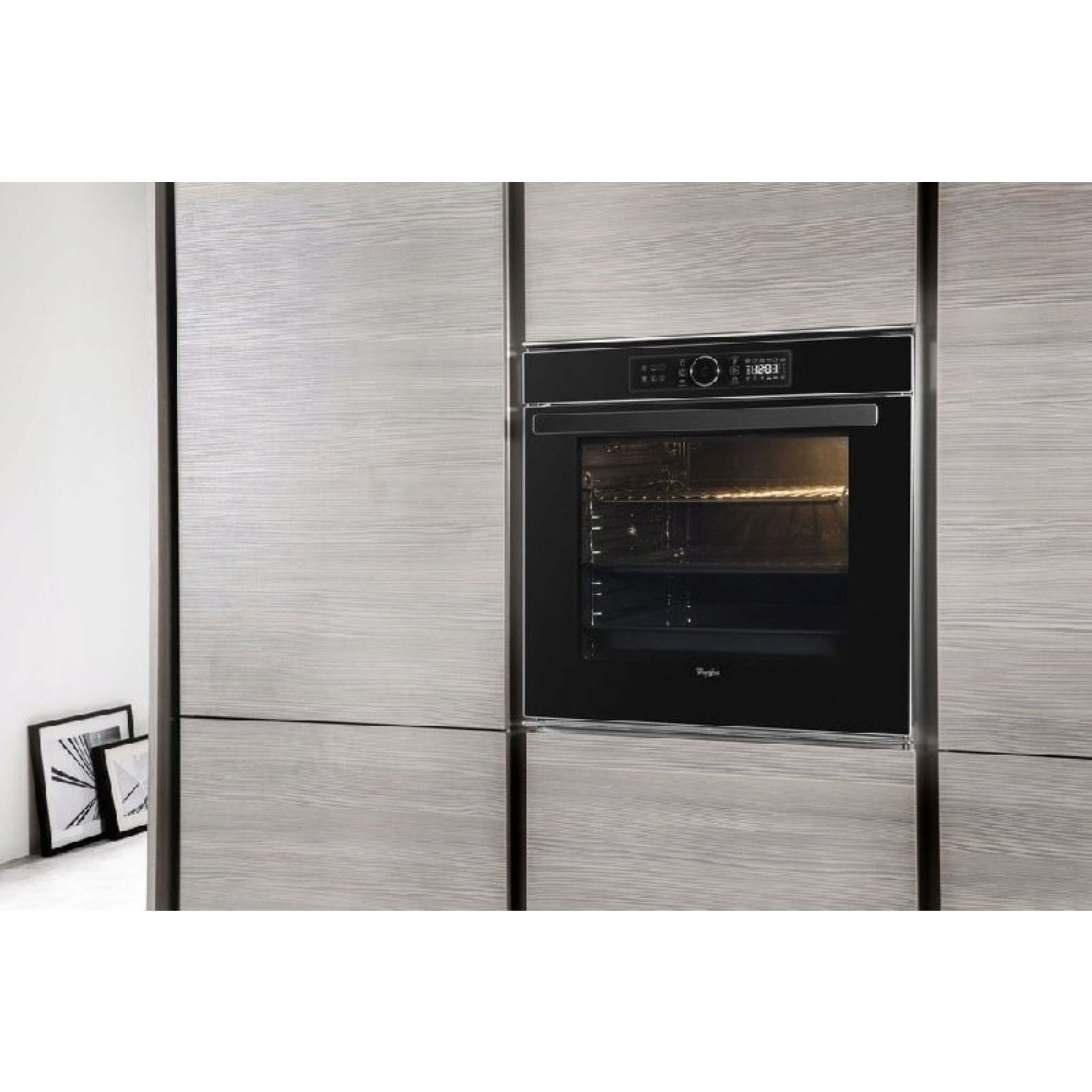 Voir la diapositive 2 : WHIRLPOOL Four encastrable AKZM8480NB, 73 L, Multifonction, Autonettoyant, A+