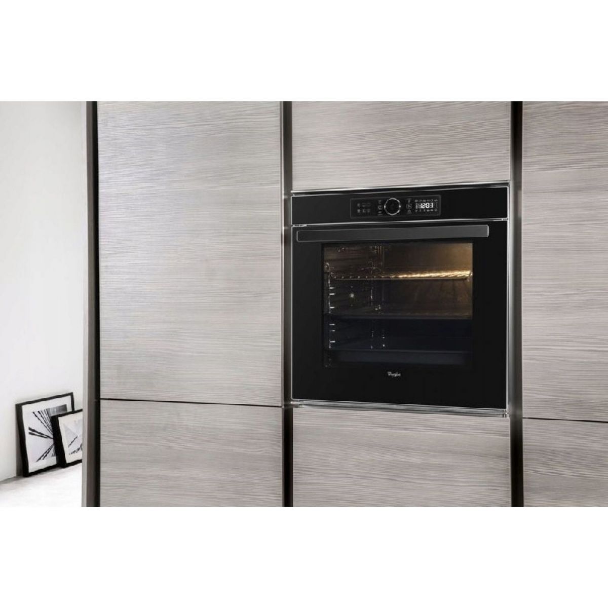 WHIRLPOOL Four encastrable AKZM8480NB, 73 L, Multifonction, Autonettoyant, A+