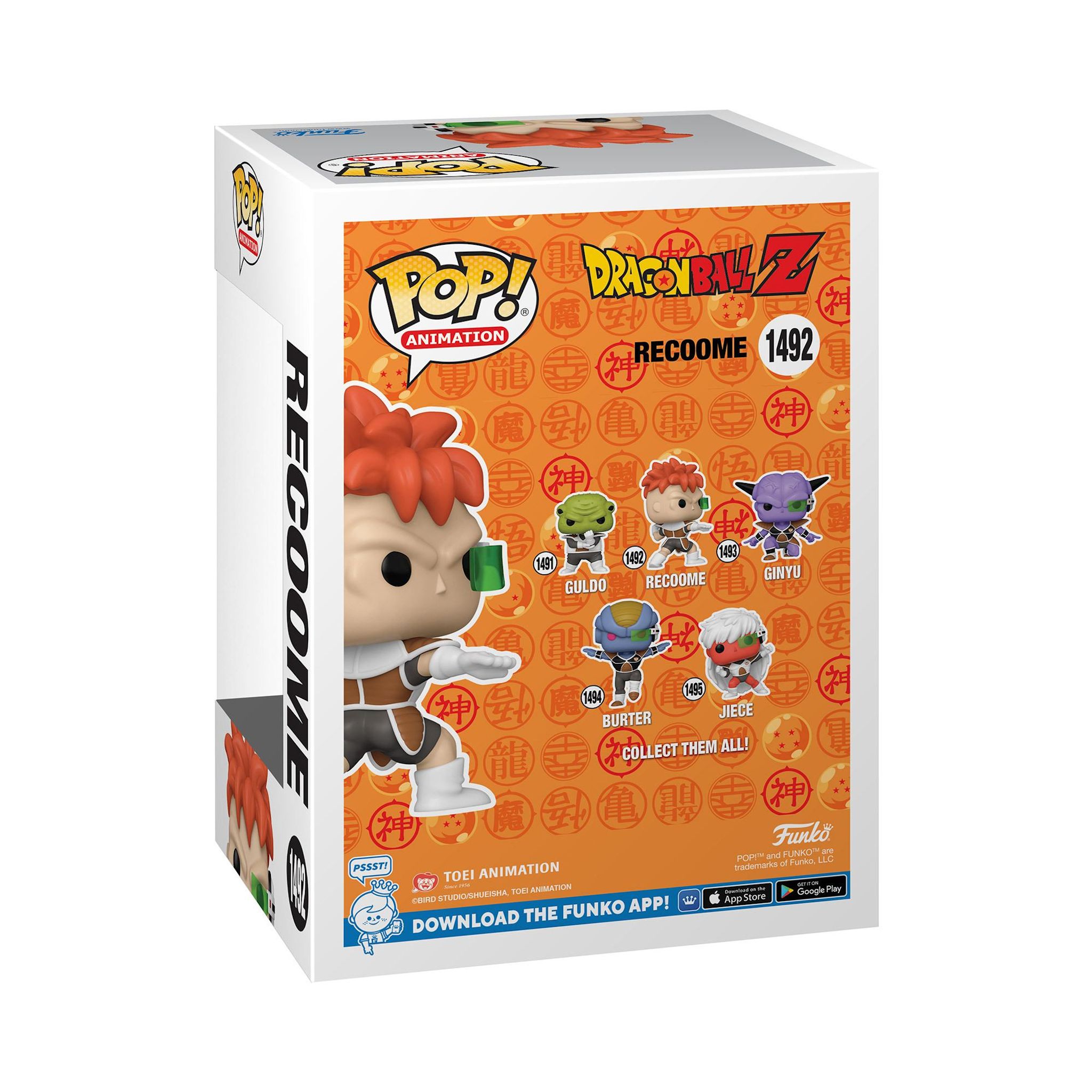 Voir la diapositive 3 : FUNKO Figurine Pop Animation Dragon Ball Z S10 Recoome