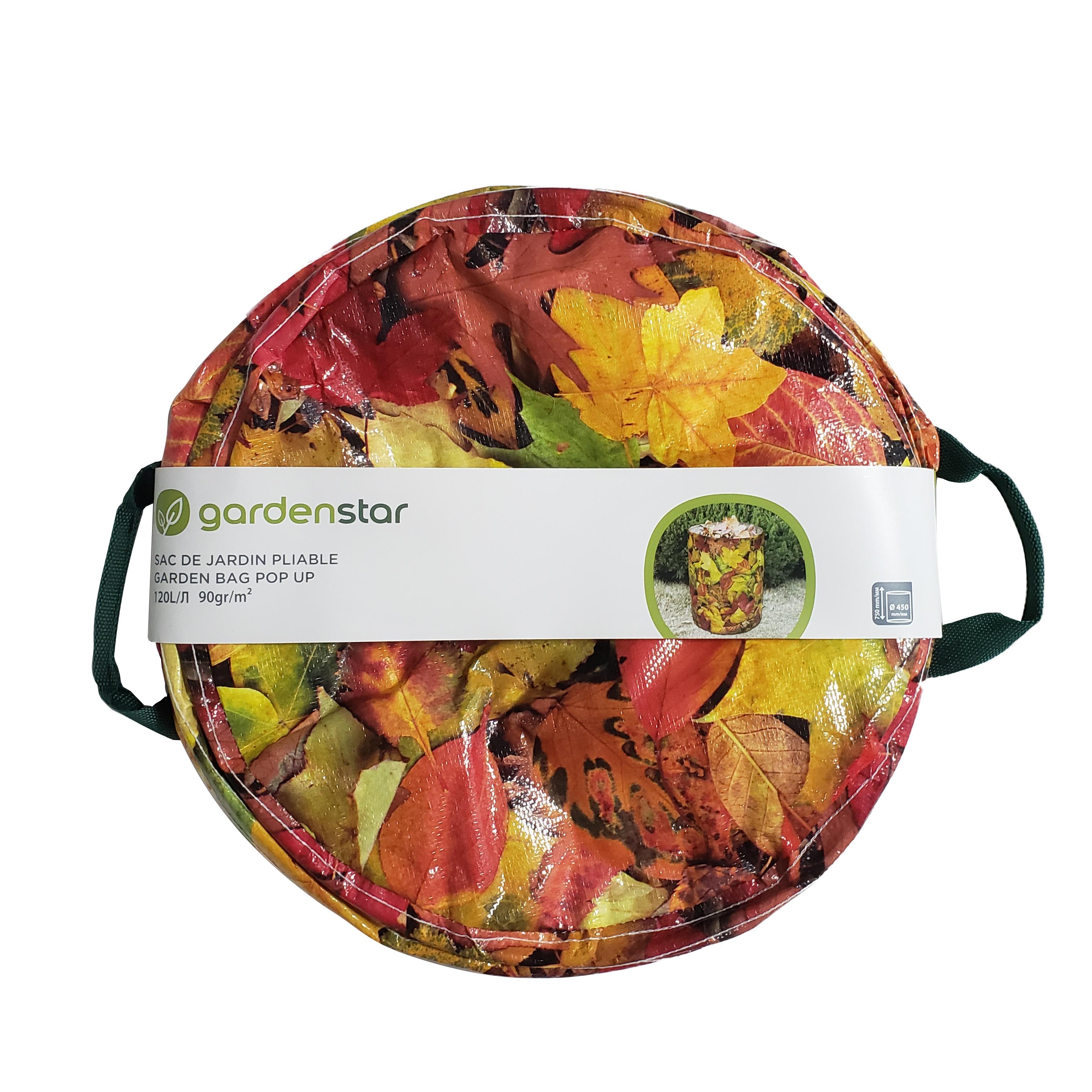 Voir la diapositive 2 : GARDENSTAR Sac jardin pop up a motif