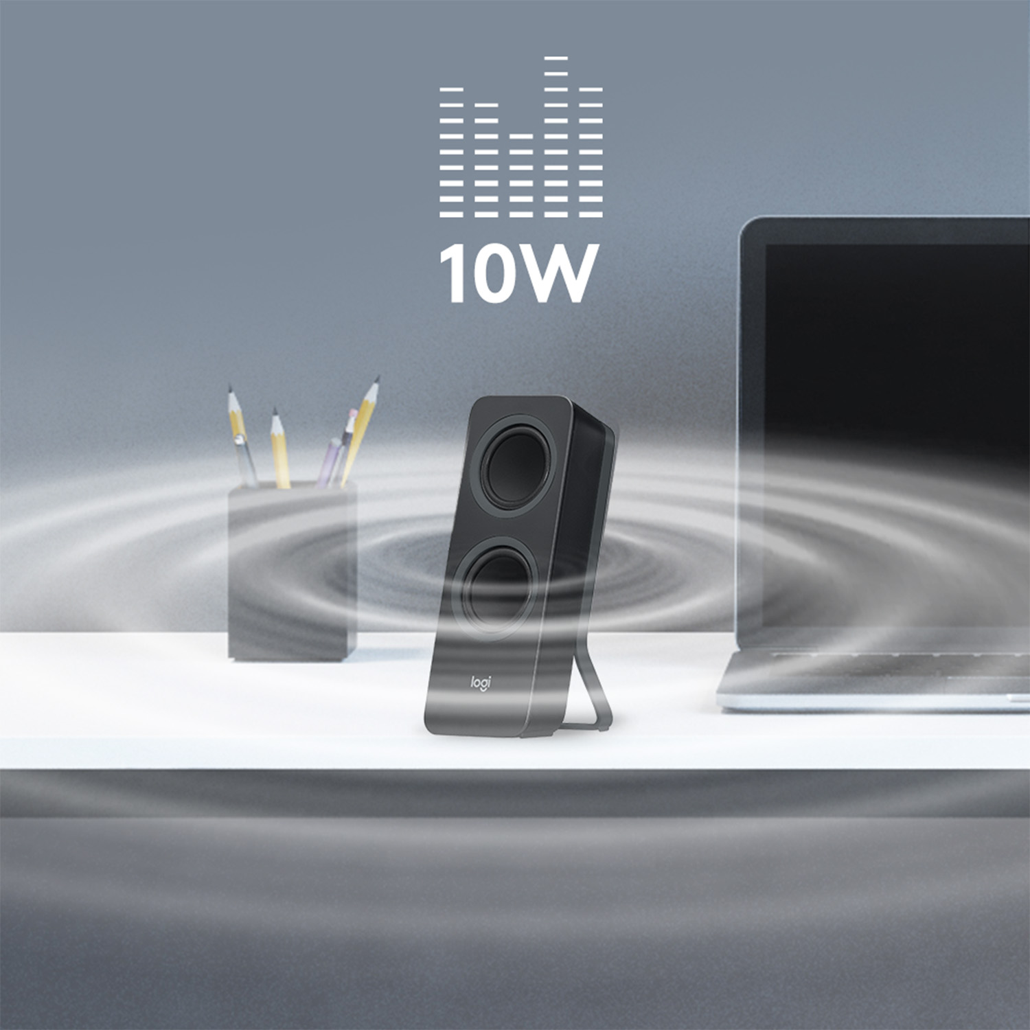 Voir la diapositive 7 : LOGITECH Enceinte Bluetooth pour ordinateur Z207- Noir