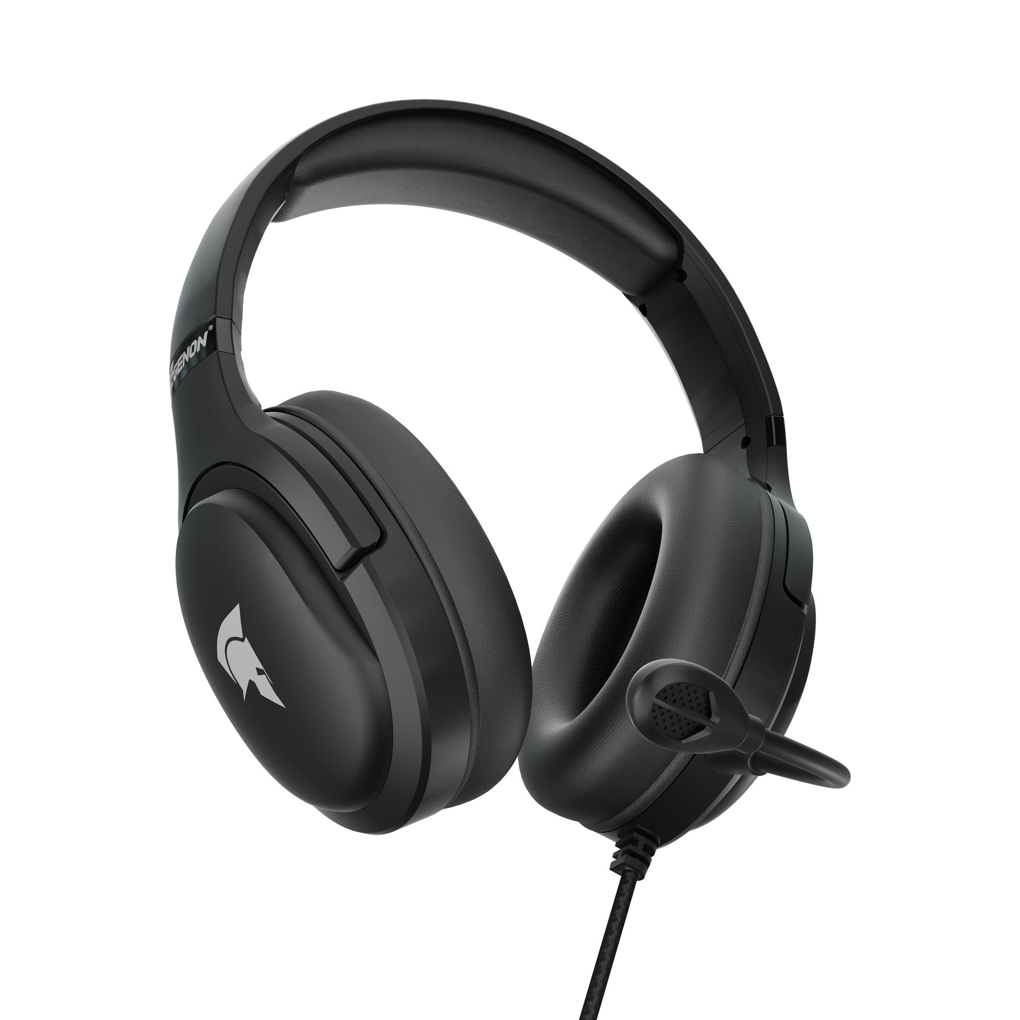 Voir la diapositive 3 : AZGENON Casque Gaming AG-H200M - Noir