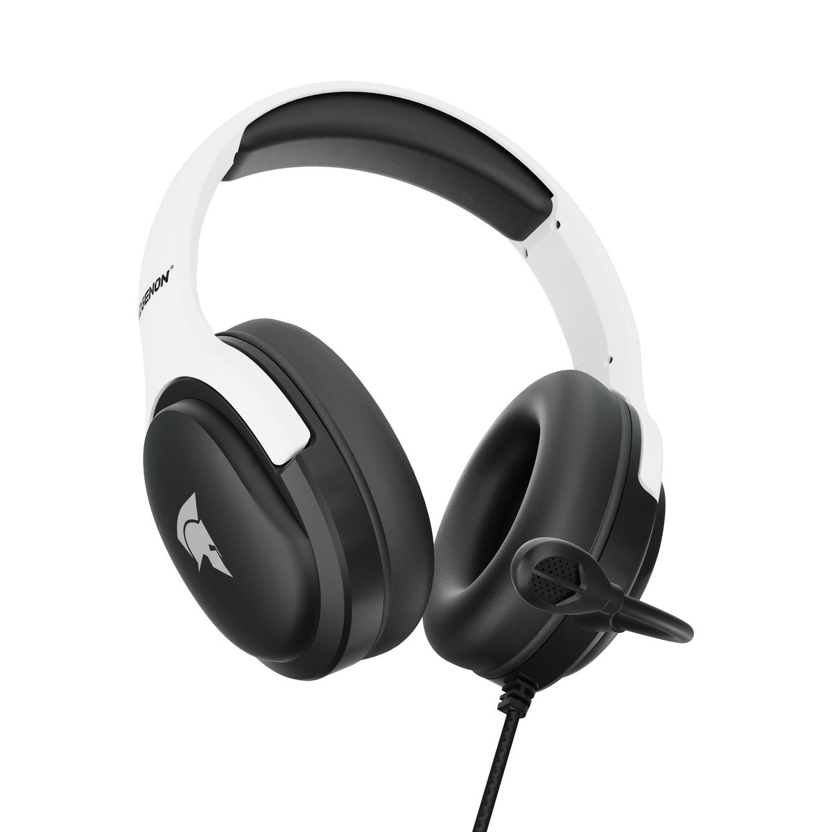 AZGENON Casque Gaming AG-H200P - Blanc
