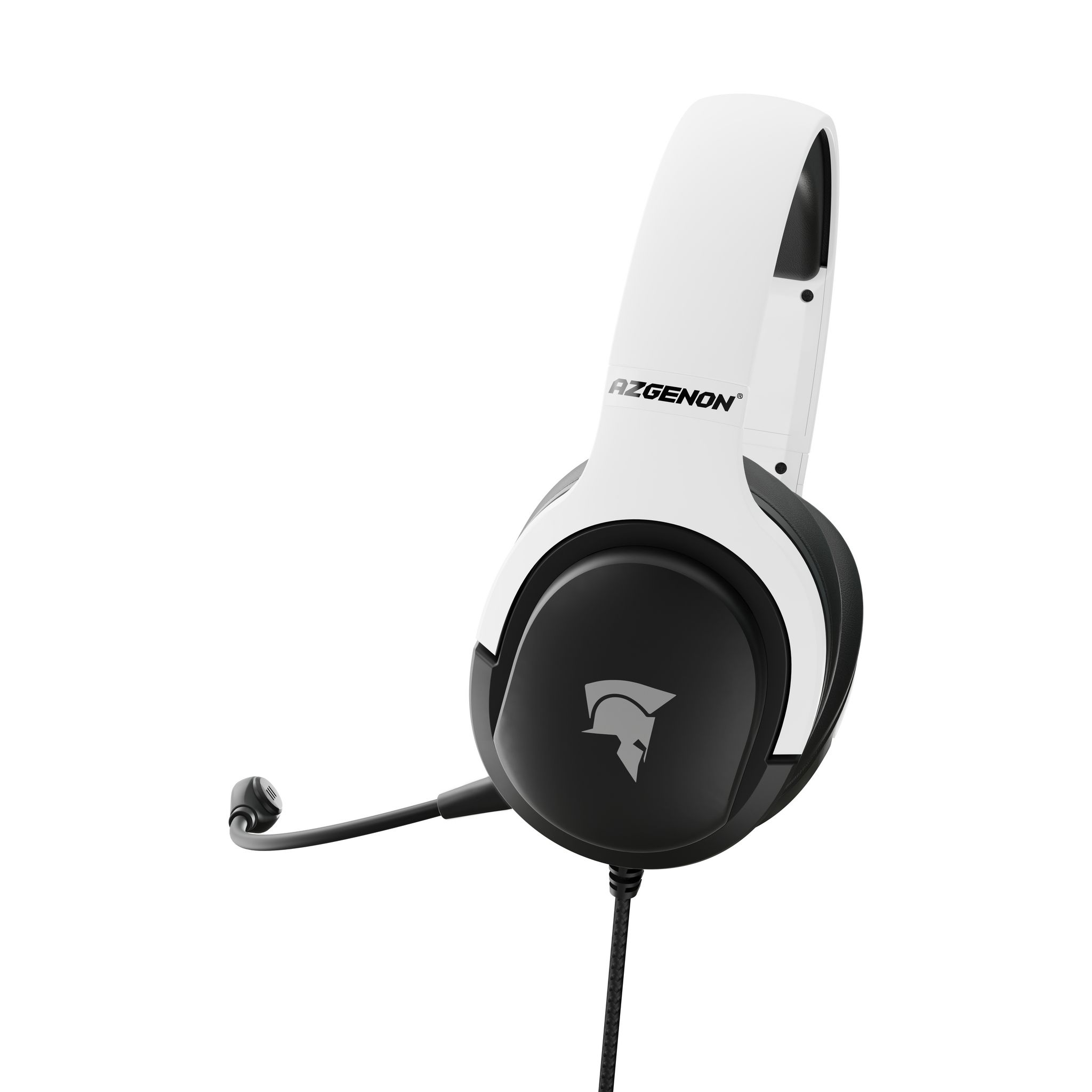 Voir la diapositive 5 : AZGENON Casque Gaming AG-H200P - Blanc