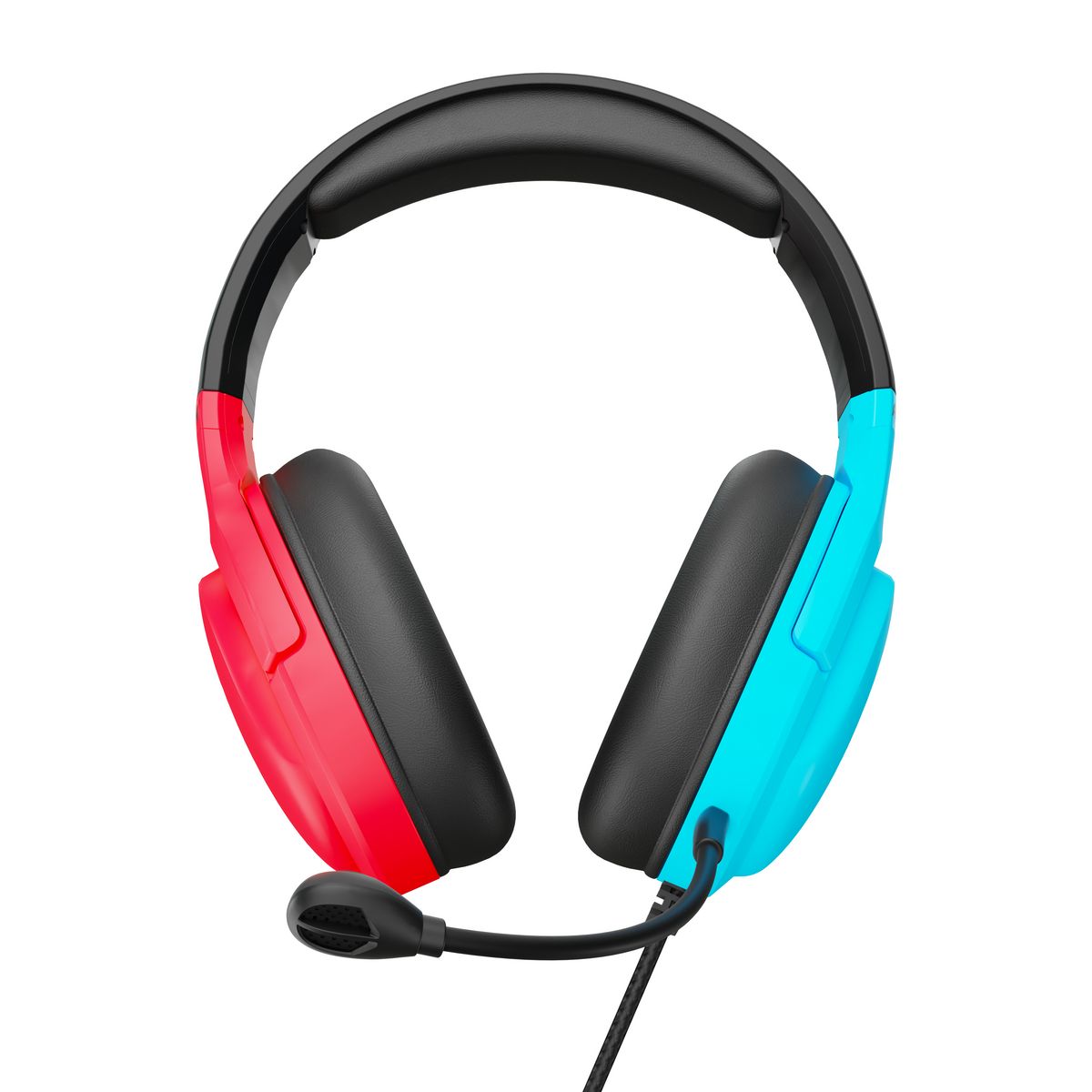 AZGENON Casque Gaming AG-H200S - Noir/ Turquoise/ Rouge