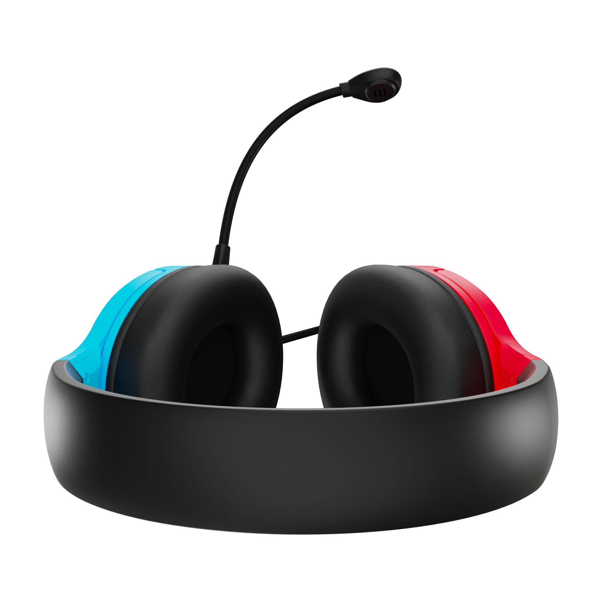 Voir la diapositive 4 : AZGENON Casque Gaming AG-H200S - Noir/ Turquoise/ Rouge