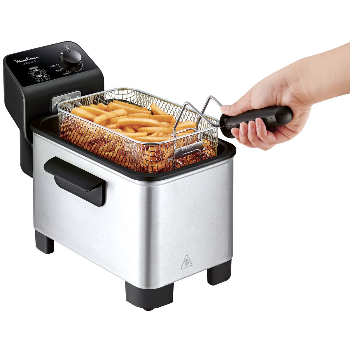 MOULINEX Friteuse électrique semi-professionnelle&nbsp; Easy Pro&nbsp;AM331020 - Inox