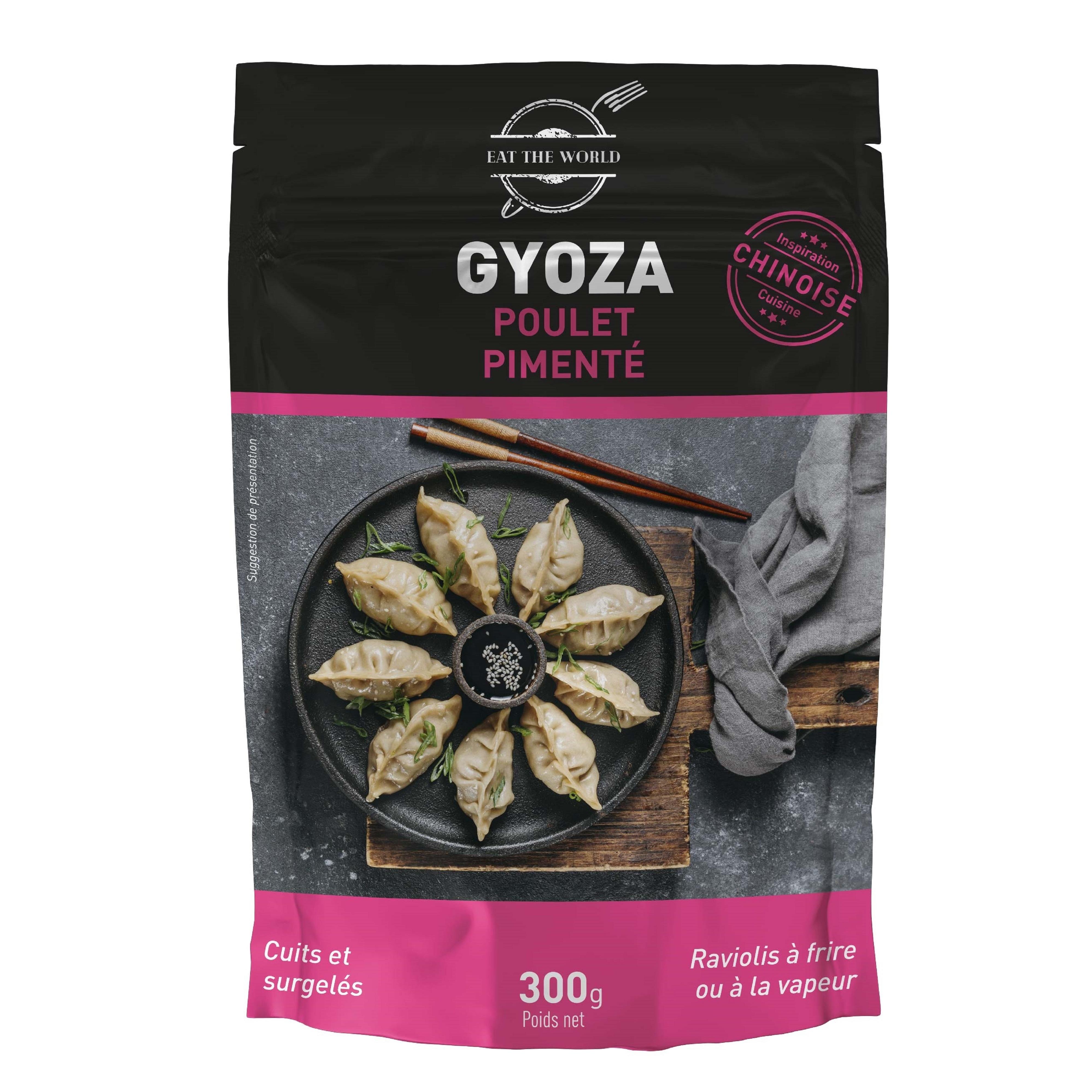 EAT THE WORLD Gyoza au poulet chili 300g