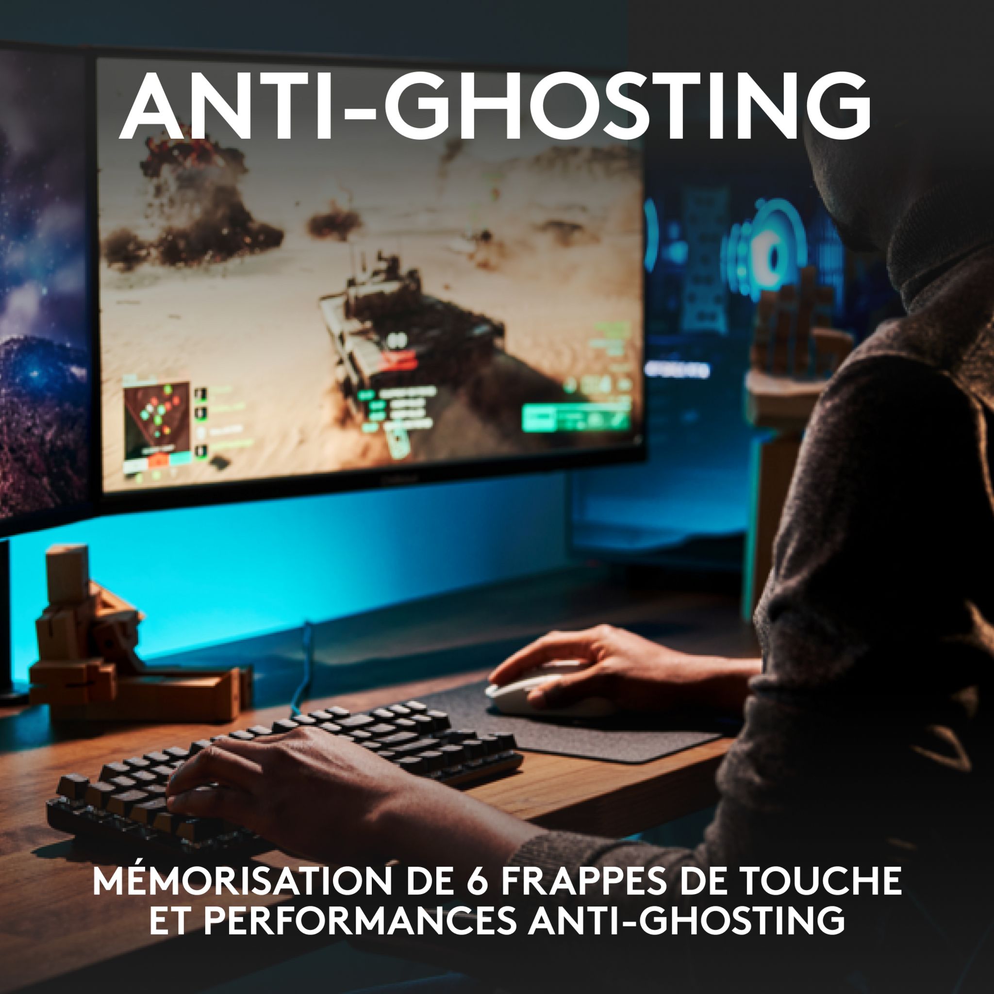 Voir la diapositive 4 : LOGITECH Clavier G413 SE TKL