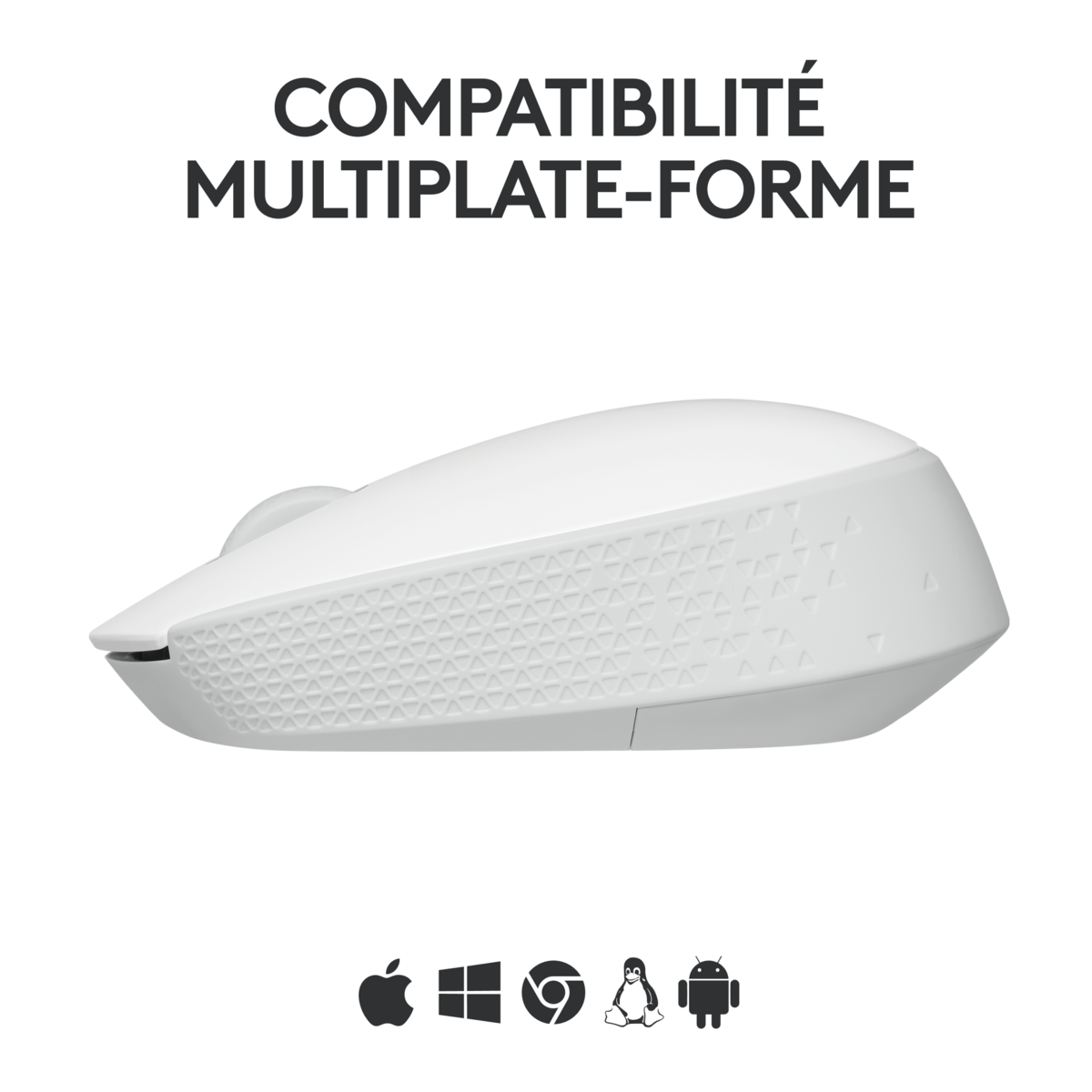 LOGITECH Souris M171 - Blanche