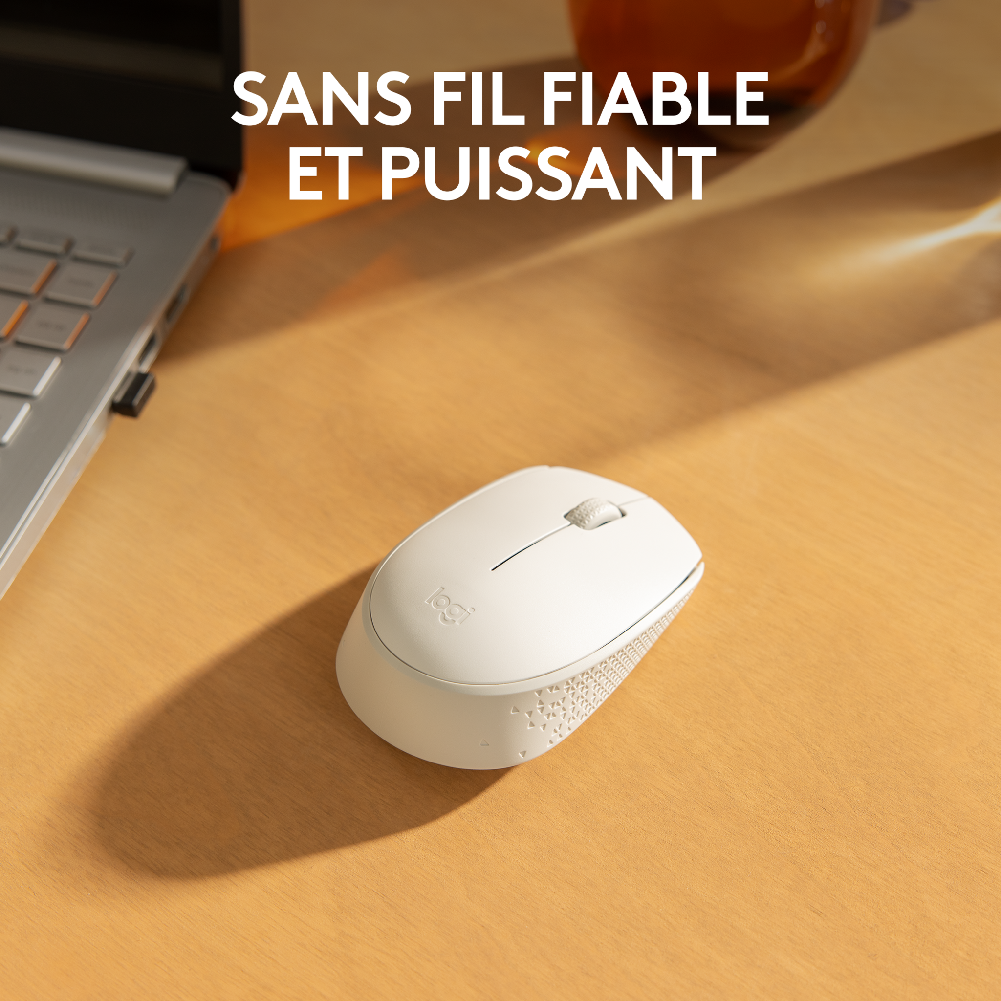 Voir la diapositive 7 : LOGITECH Souris M171 - Blanche