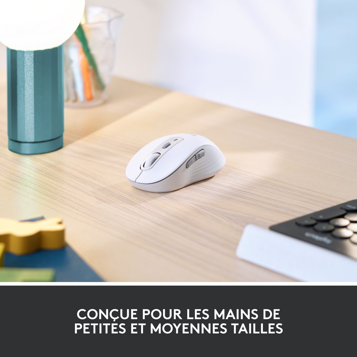 LOGITECH Souris sans fil M650 - Blanche