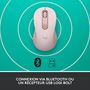 Voir la diapositive 2 : LOGITECH Souris sans fil M650 - Rose