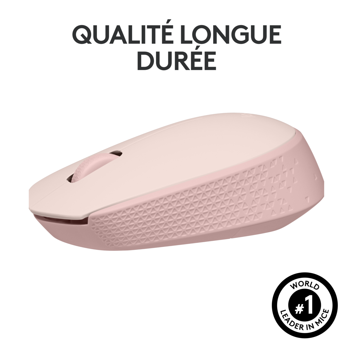 LOGITECH Souris M171 - Rose