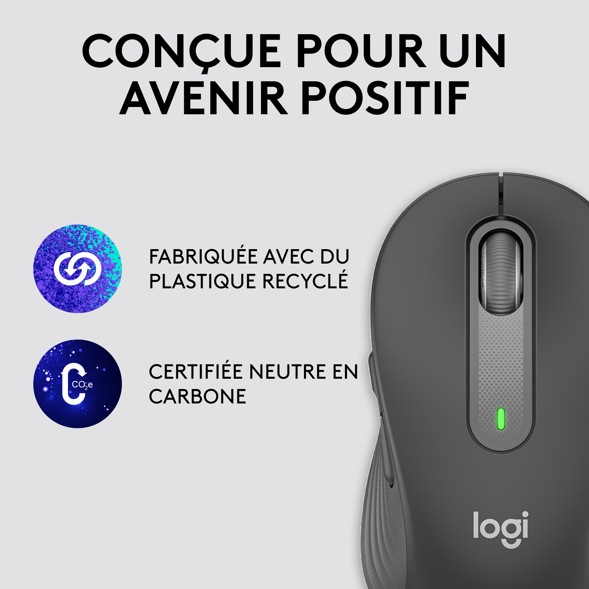 Voir la diapositive 4 : LOGITECH Souris sans fil M650 - Noir