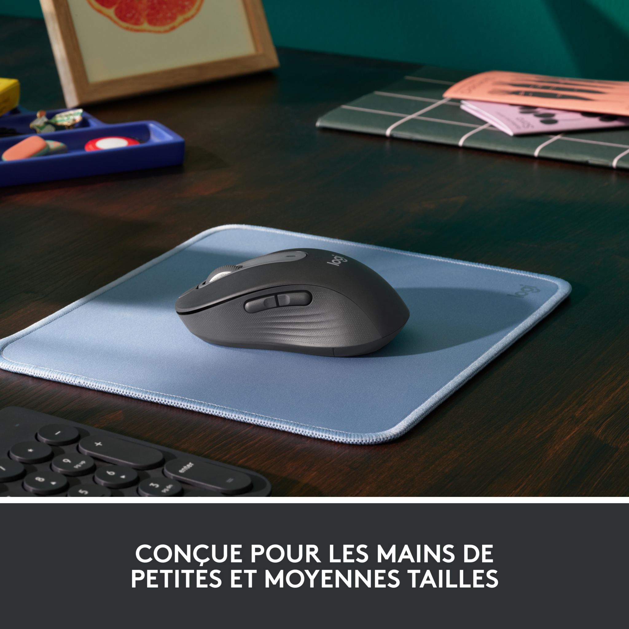 Voir la diapositive 6 : LOGITECH Souris sans fil M650 - Noir