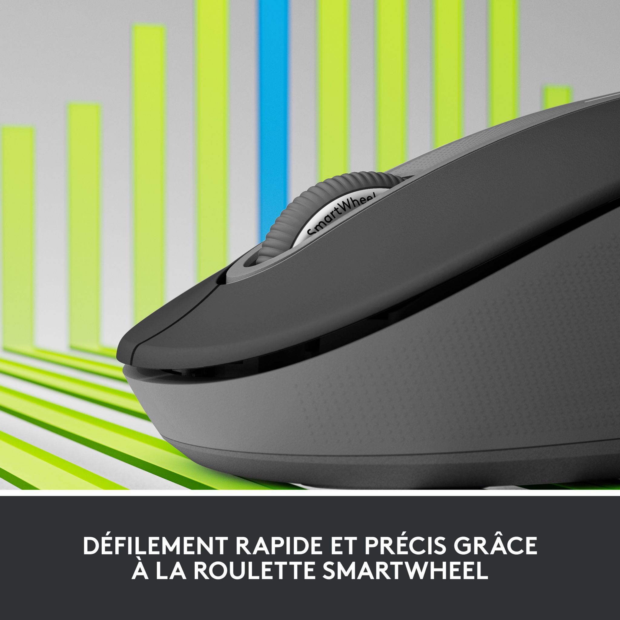 Voir la diapositive 7 : LOGITECH Souris sans fil M650 - Noir