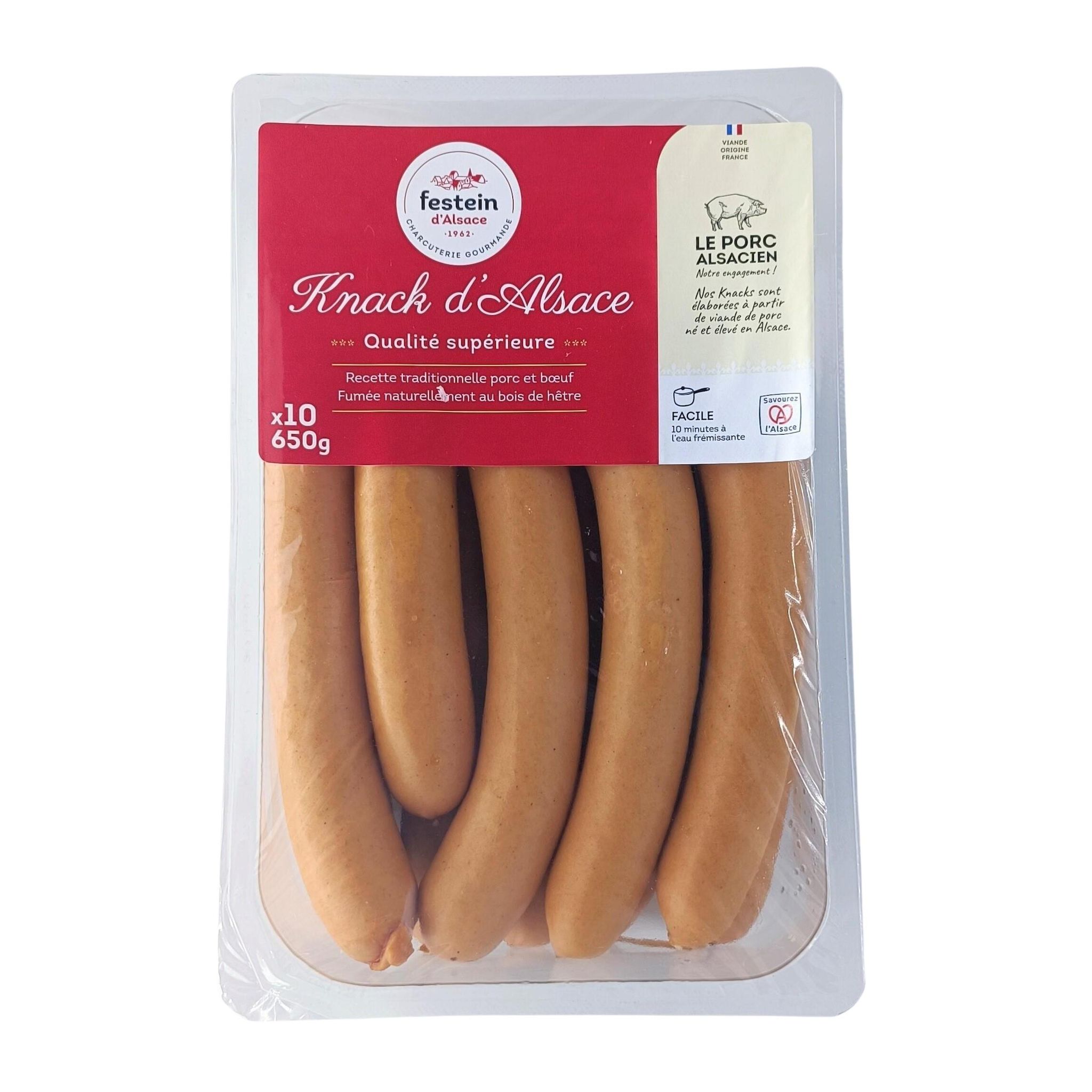 FESTEIN D'ALSACE Knack supérieure 10 pièces 650g