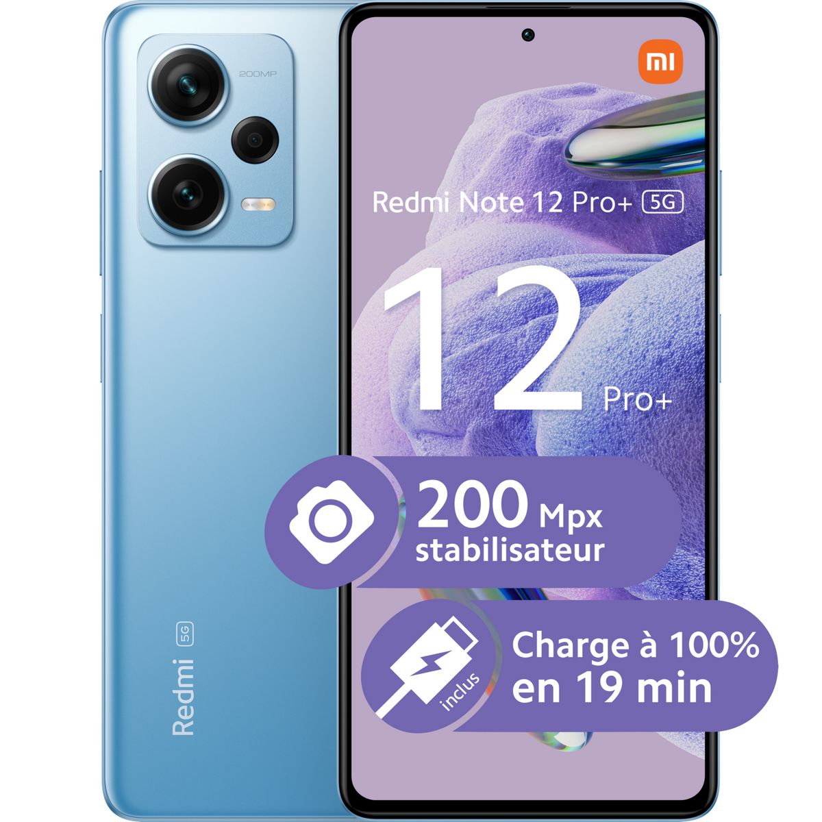 XIAOMI Redmi Note 12 Pro+ 5G - Bleu 