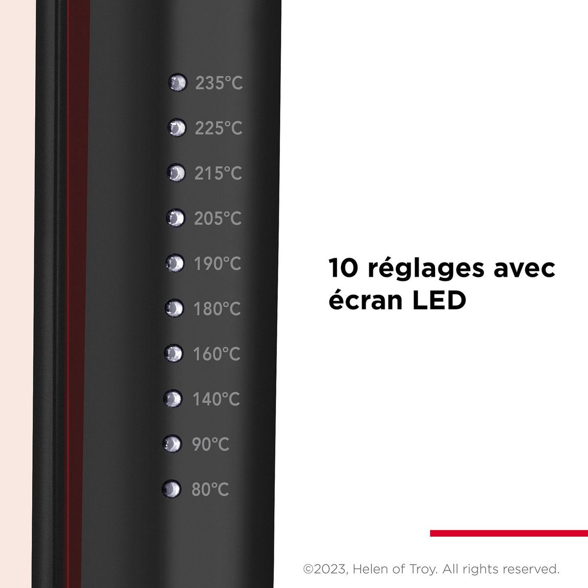 REVLON Lisseur céramique et tourmaline Revlon Smoothstay RVST2211P - Noir