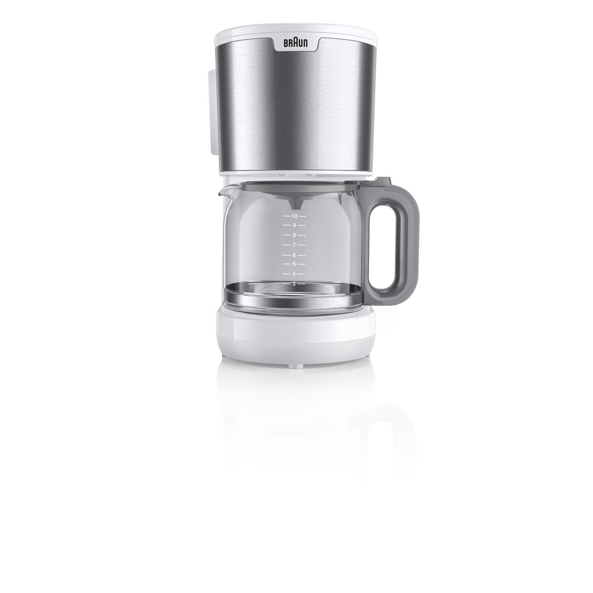 BRAUN Cafetière à filtre KF1500WH - Silver