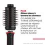 Voir la diapositive 3 : REVLON Brosse soufflante One-Step Volumiser Plus RVDR5298 - Noir