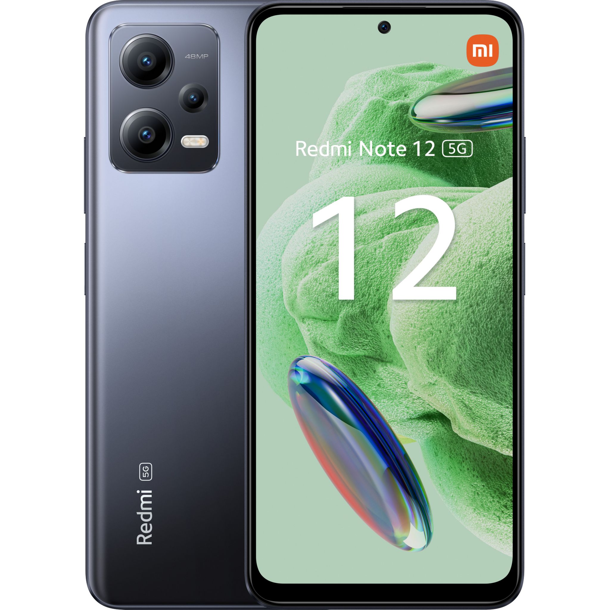 Voir la diapositive 3 : XIAOMI Redmi Note 12 5G 128Go - Gris