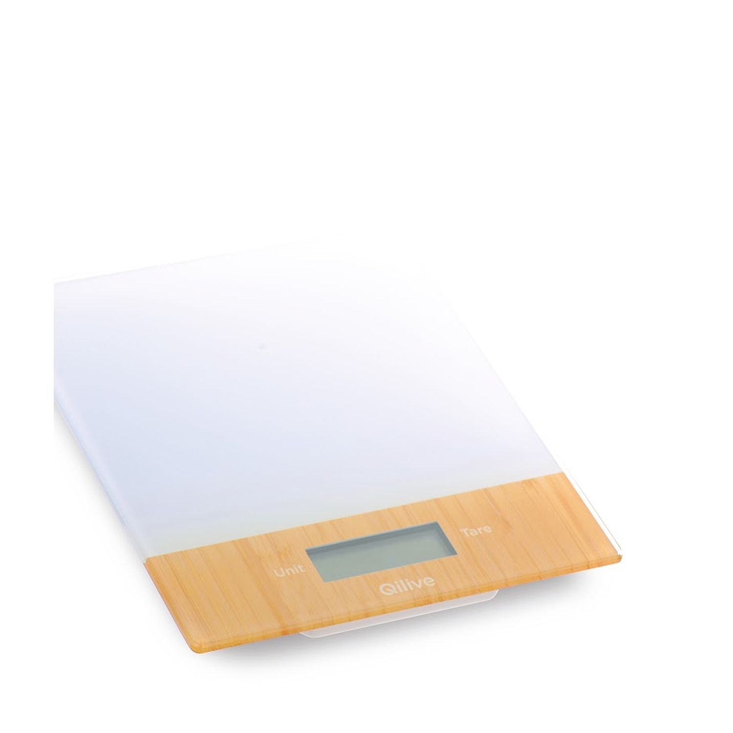 Voir la diapositive 2 : QILIVE Balance de cuisine électronique Q.5211 - Bois