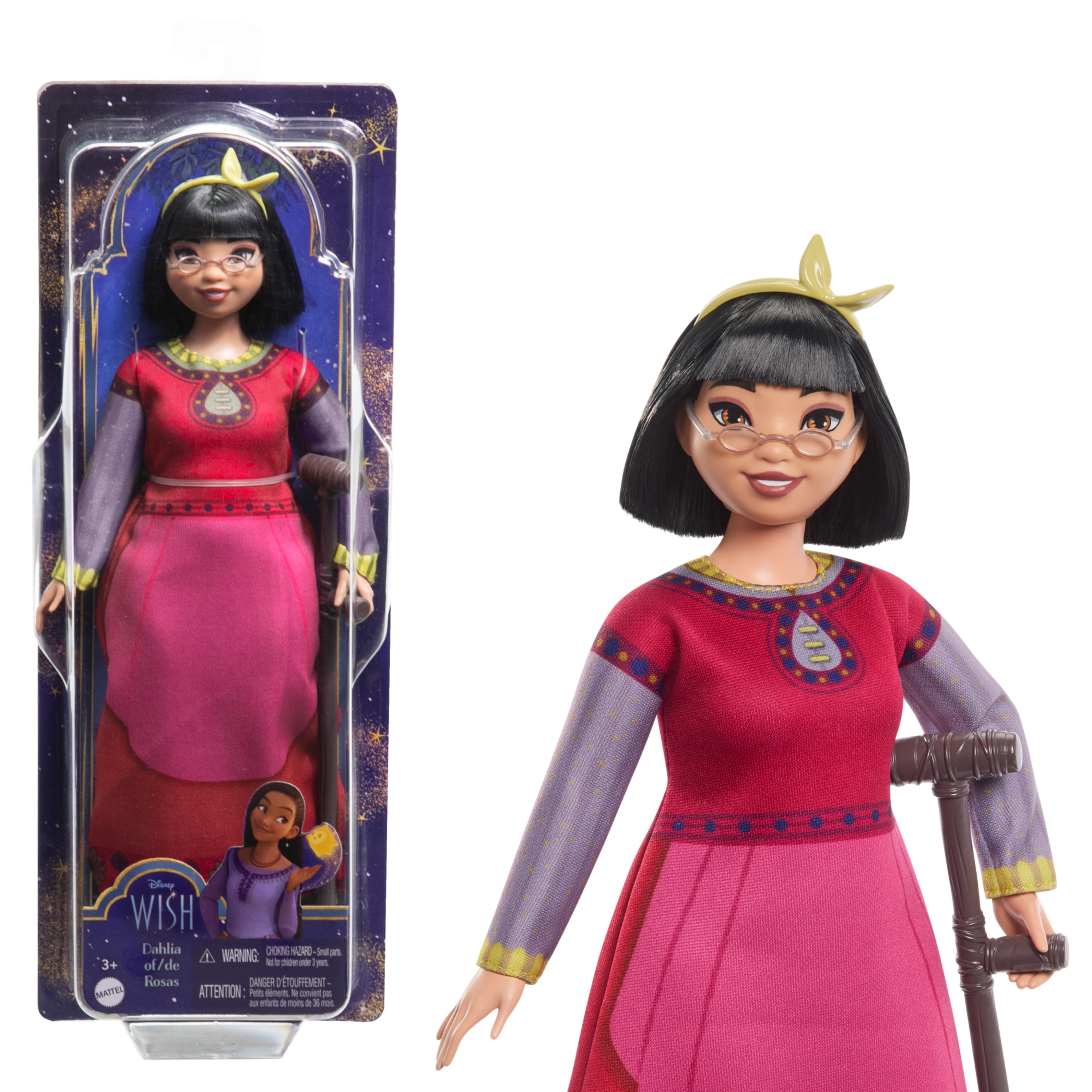 Voir la diapositive 2 : MATTEL Poupée Dahlia de Rosas