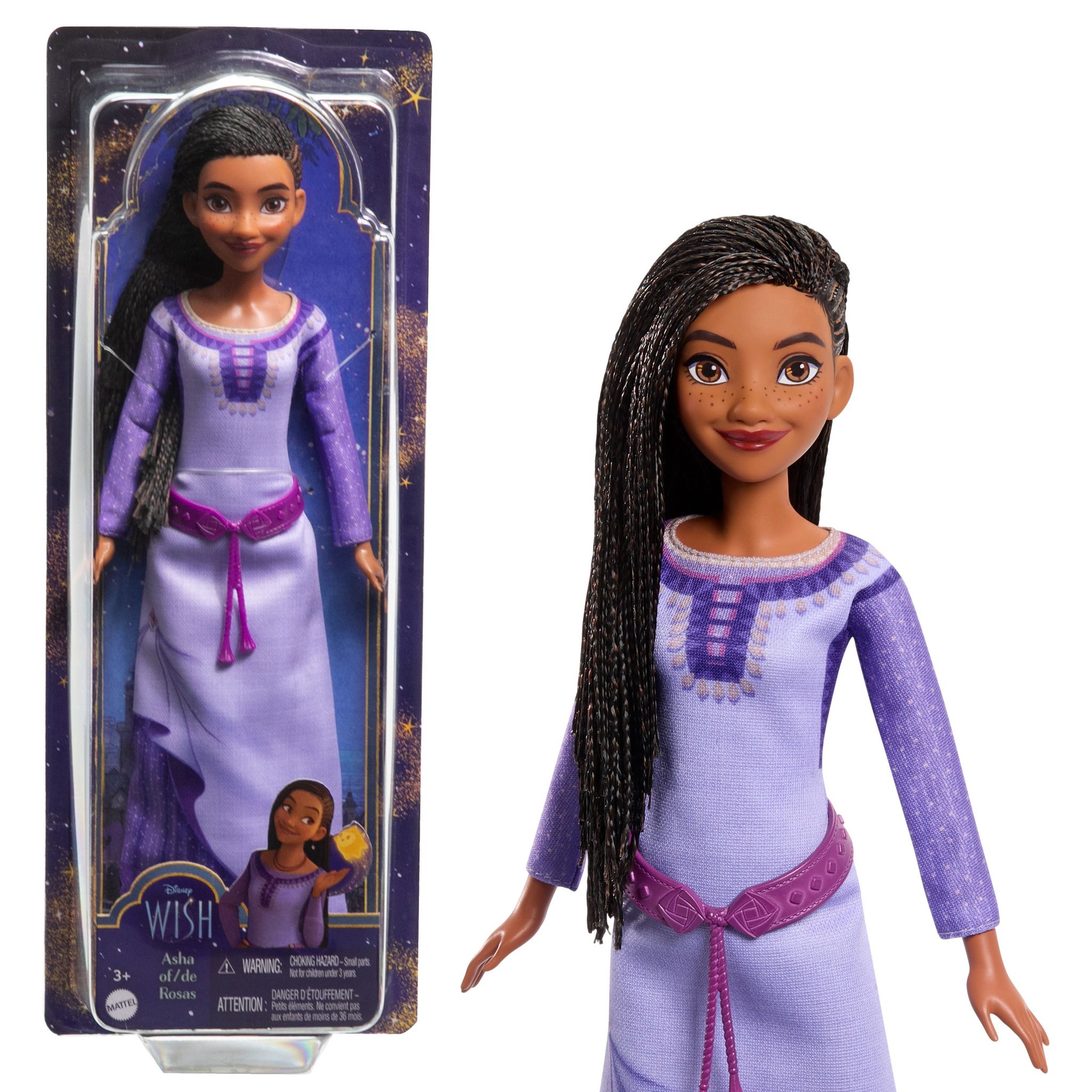 Voir la diapositive 2 : MATTEL Poupée Asha Film Wish