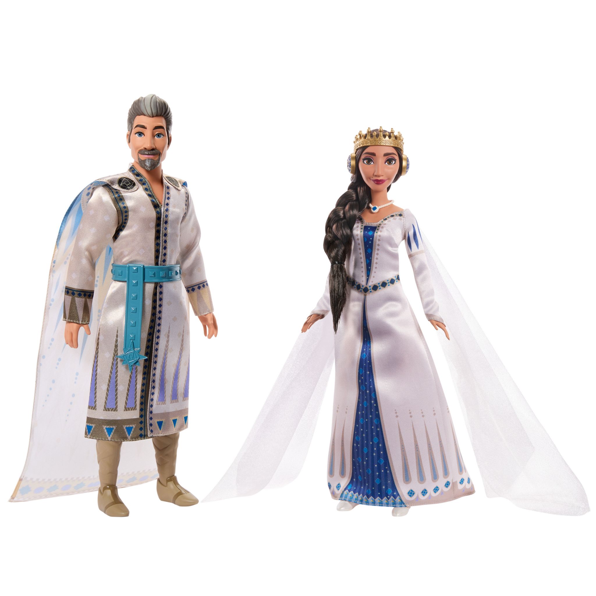 Voir la diapositive 6 : MATTEL Coffret de 2 personnages avec le Roi Magnifico et la Reine Amaya